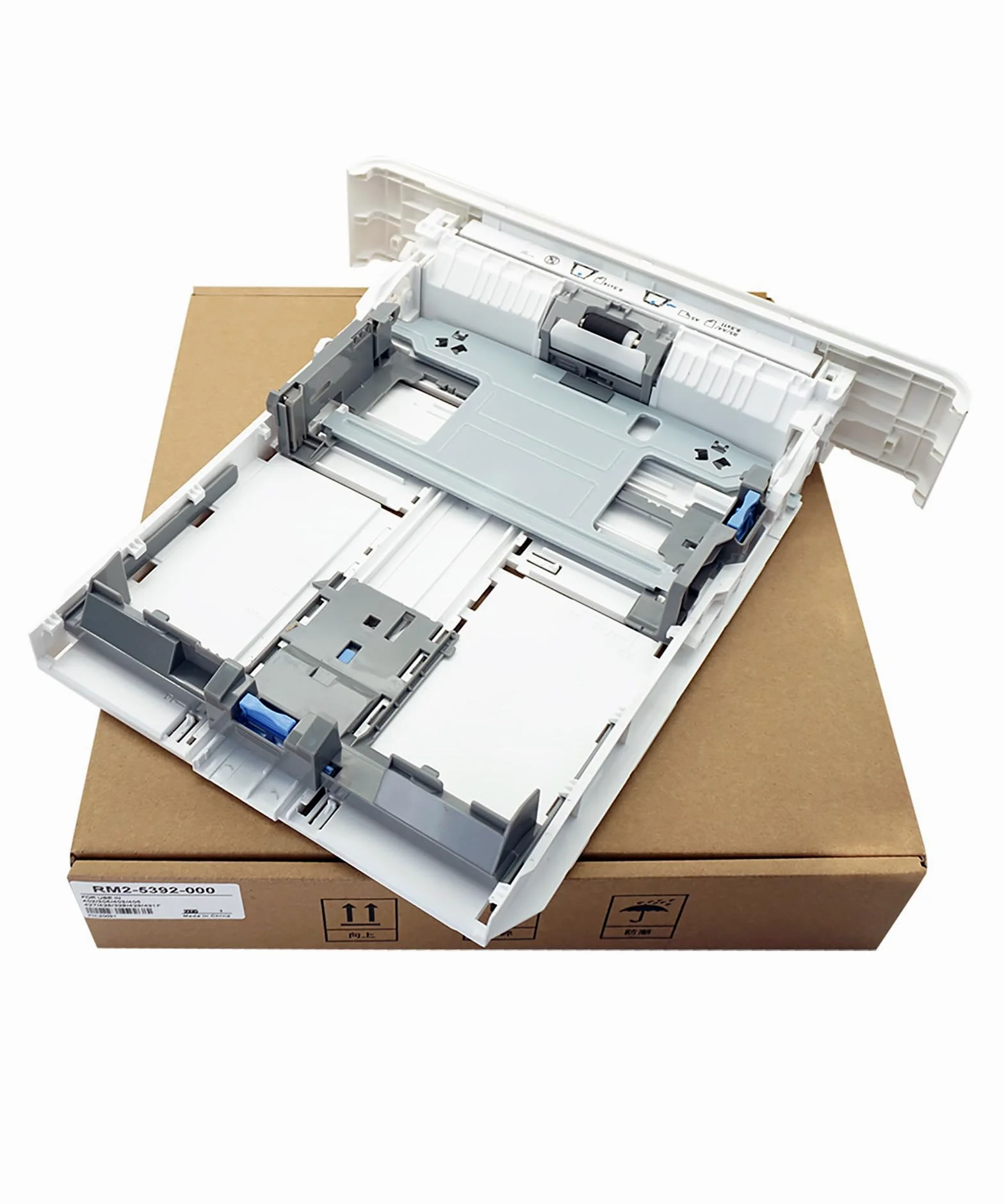 Vassoio carta 2 pezzi per HP Laserjet Pro M402n M402dn M403d M403dn M404n M405 M429dw M329 M304 M305 M426fdw M427dw, capacità 250 fogli
