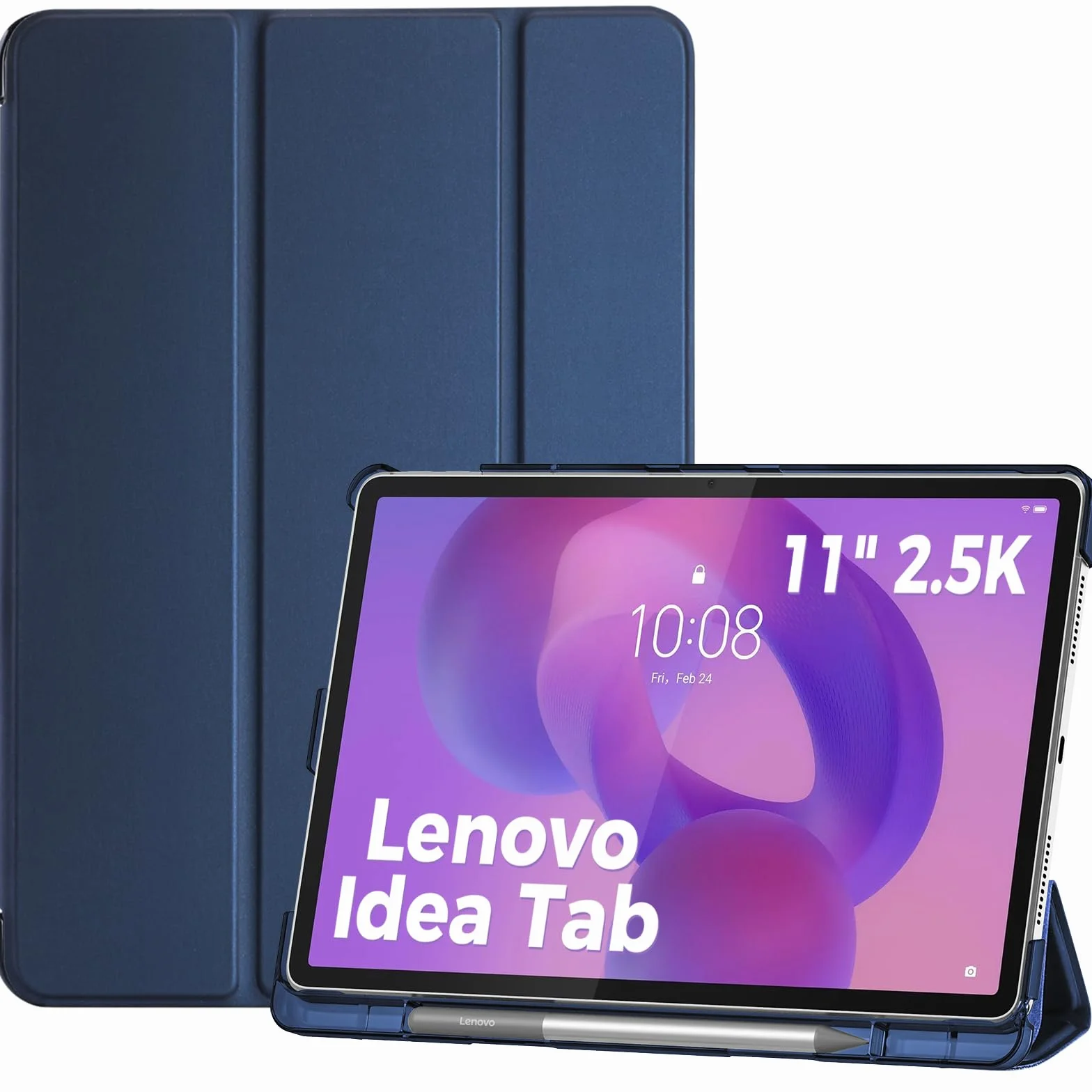 ProCase Custodia per Lenovo Idea Tab 11 Pollice 2025/K11 Gen 2 2025, Supporto Sottile - Marina