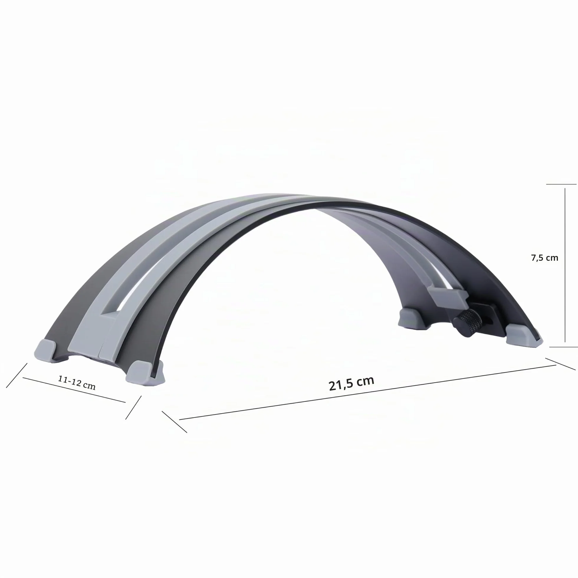 Supporto Verticale Regolabile per Laptop-Alluminio 6061, Precisione CNC, Finitura Anodizzata, Adatto a Tutti i Laptop Inclusi Quelli da 17 Pollici, Design Ventilato, Pad Antiscivolo in Silicone