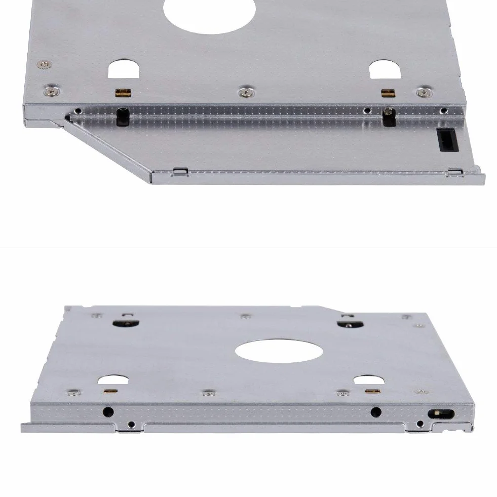 Getue 2nd HDD SSD Hard Drive Caddy Tray Replacement for MacBook PRO 13/15/17 inch A1278 A1286 A1297 2008 2009 2010 2011 2012 Internal Laptop CD/Dvd-Rom Optical SuperDrive Adapter to 2.5 inch 9.5MM
