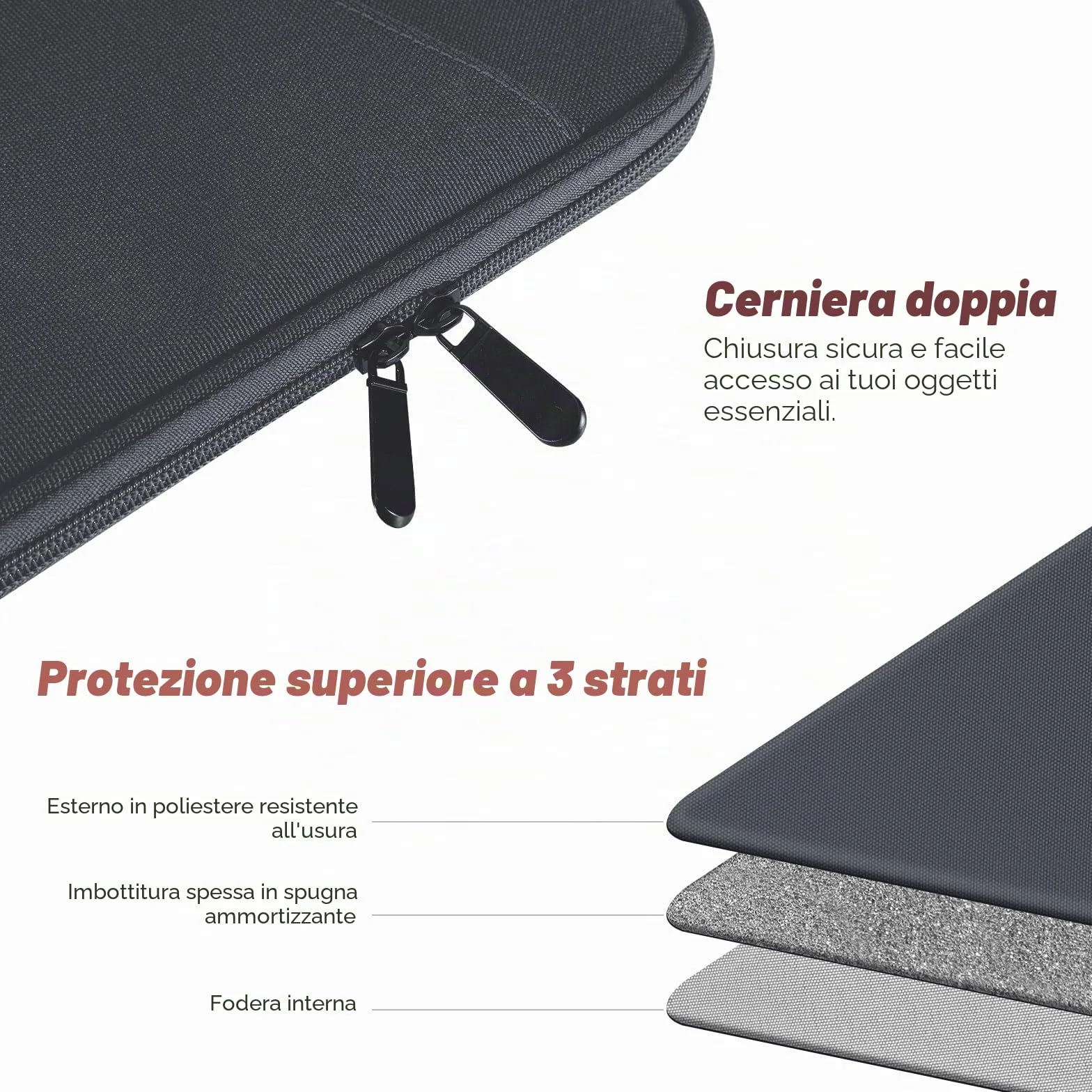 MoKo 9-11'' Custodia Protettiva Compatibile con 11" iPad Air M3, iPad A16 2025, iPad Pro 11 M4 2024/11" iPad Air M2 2024/iPad 10a 10,9 2024/iPad Air 5/4 10,9, Galaxy Tab S9/S8/A8/A7 2022, Grigio Scuro