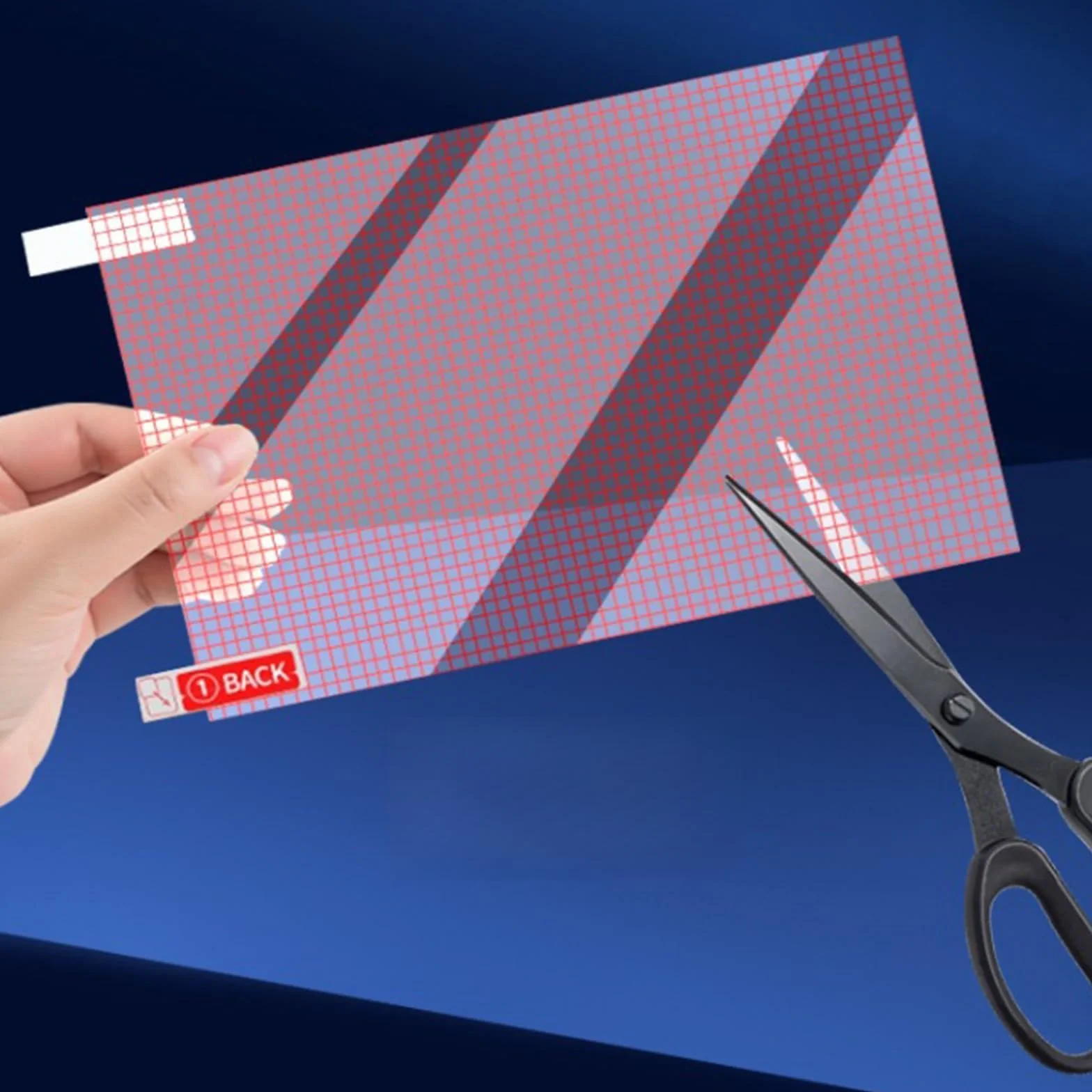 Pellicola Protettiva Taglio universale A4 HD 300 x 202mm [2 Pezzi] Flessibile Anti-Impronta