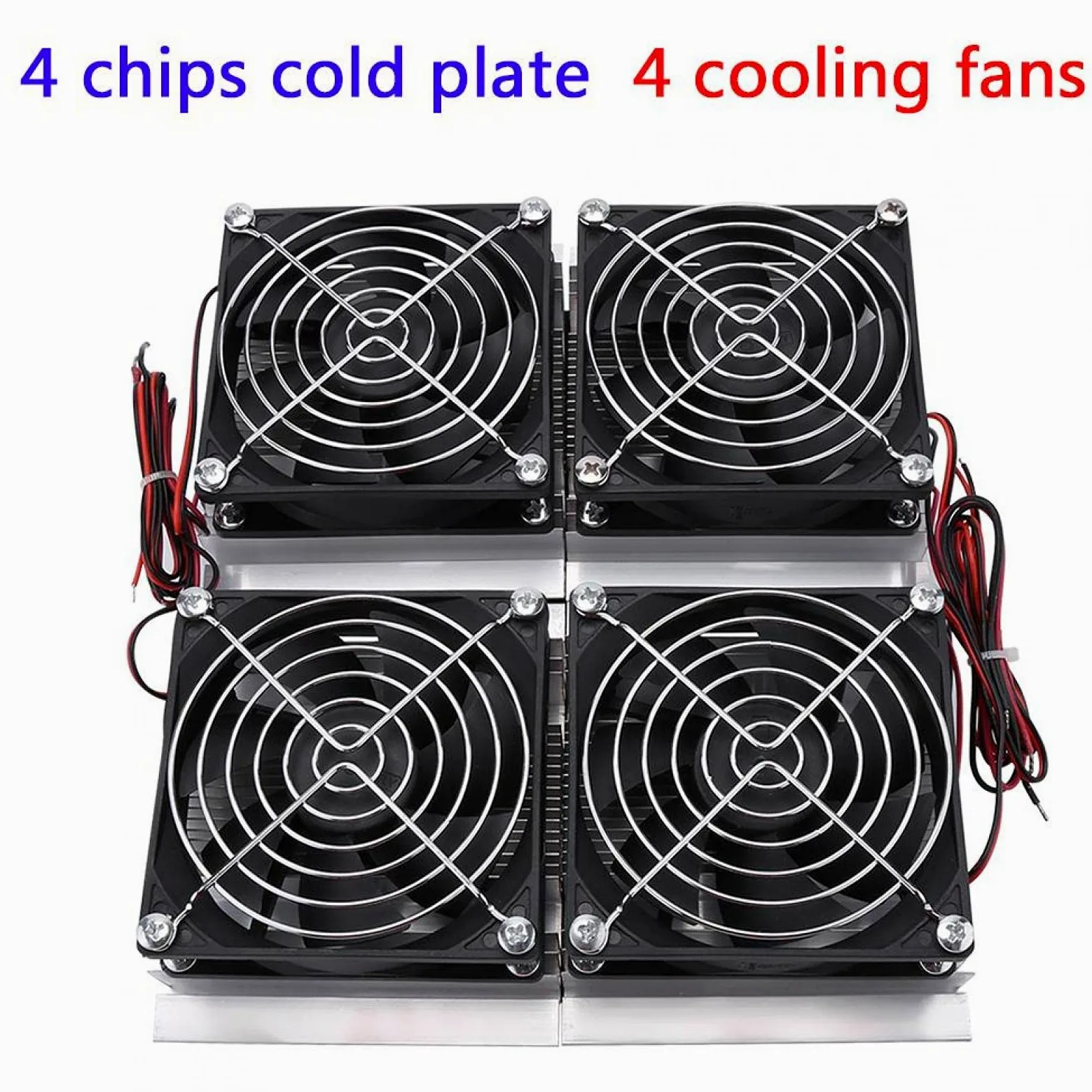 Piastra di refrigerazione a semiconduttore, dispositivo di raffreddamento termoelettrico da 12 V 240 W Sistema di raffreddamento a refrigerazione a semiconduttore Peltier Dispositivo di raffreddamento