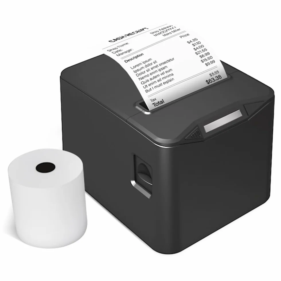 Stampante Termica per Ricevute 80mm USB+LAN Taglierina Automatica ESC/POS