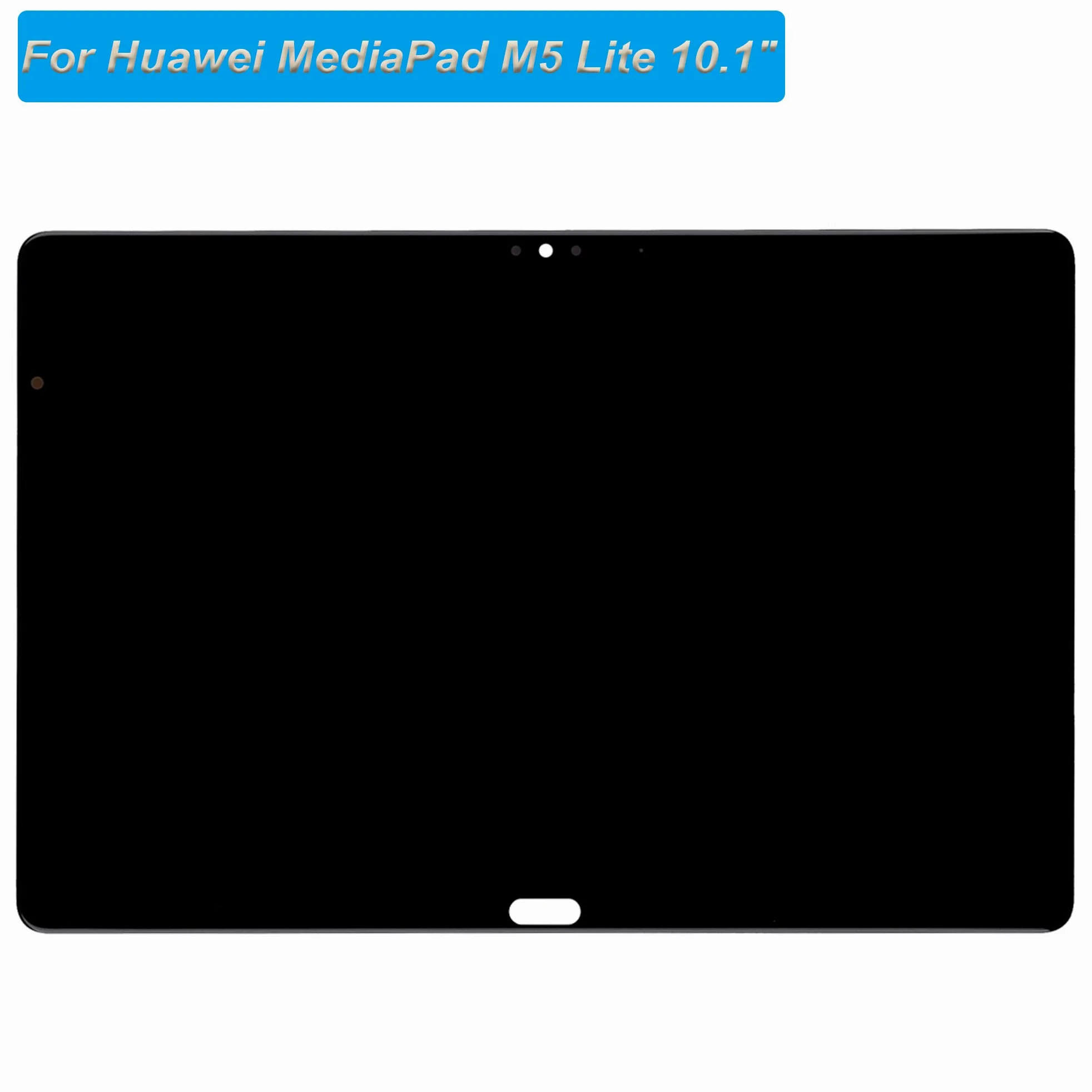 Display LCD compatibile con Huawei MediaPad M5 Lite 10.1" BAH2-L09 BAH2-W09 LCD Touch Screen Assembly con strumenti (nero)