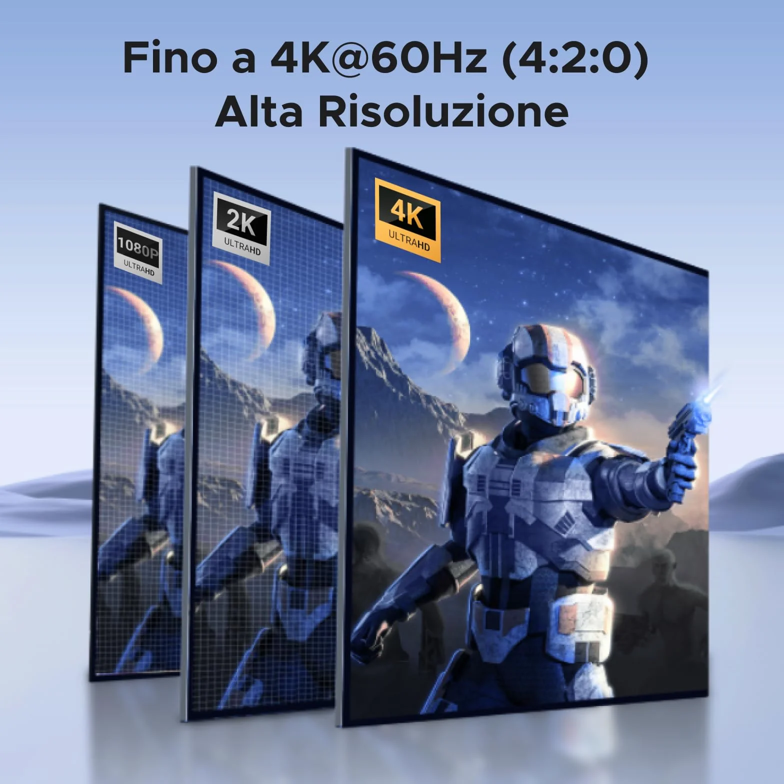 UGREEN Lotto di 4 Connettori HDMI Dummy Plug 4K 60Hz 1080P Headless Ghost EDID Display Emulator HDCP Compatibile con Macbook Pro PC Laptop Monitor Streaming Lavoro a distanza Windows Mac OSX Linux