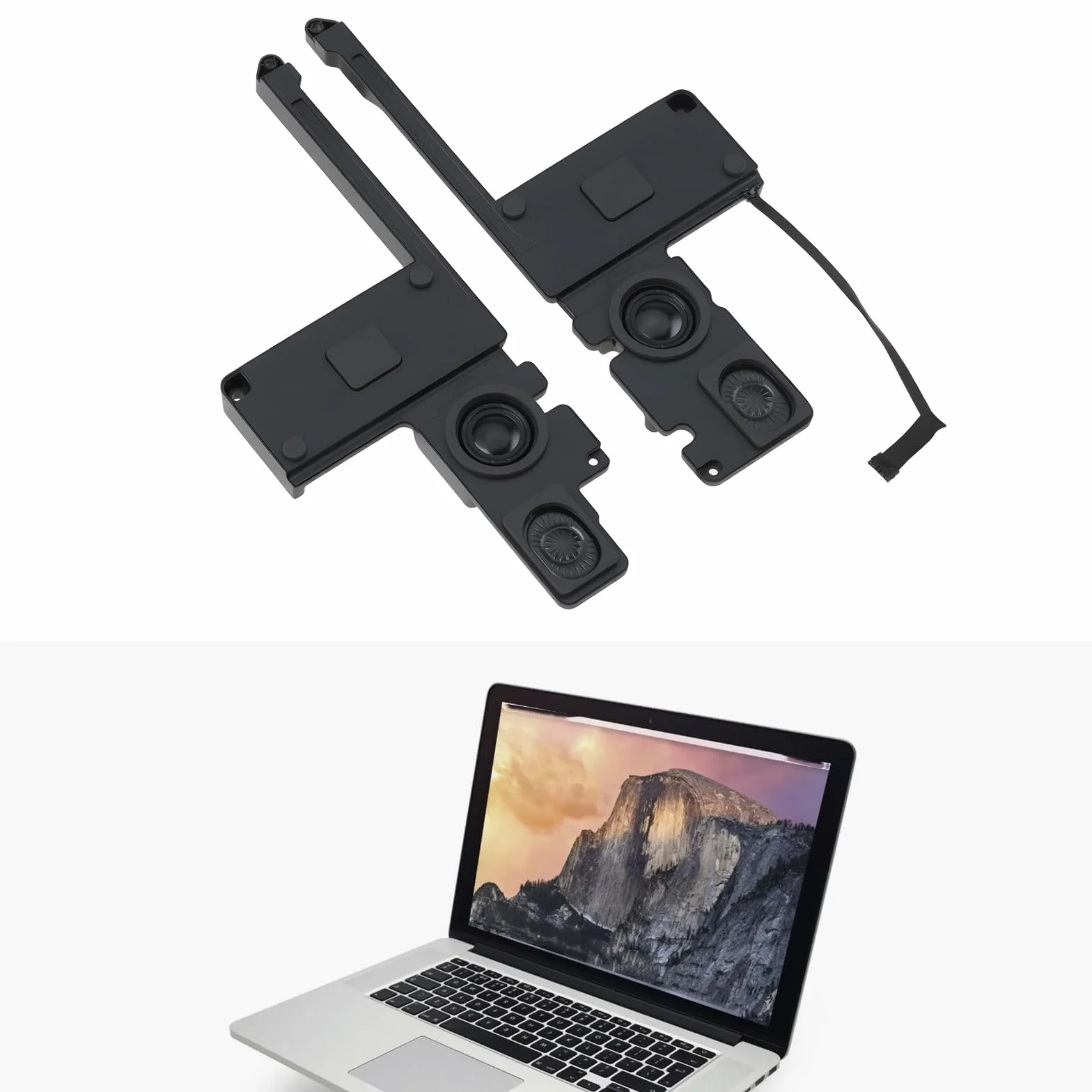 SG Store 1 Paio di Altoparlanti Sinistro E Destro per Laptop Compatibile con MacBook PRO Retina 15 Pollici A1398 2012-2015