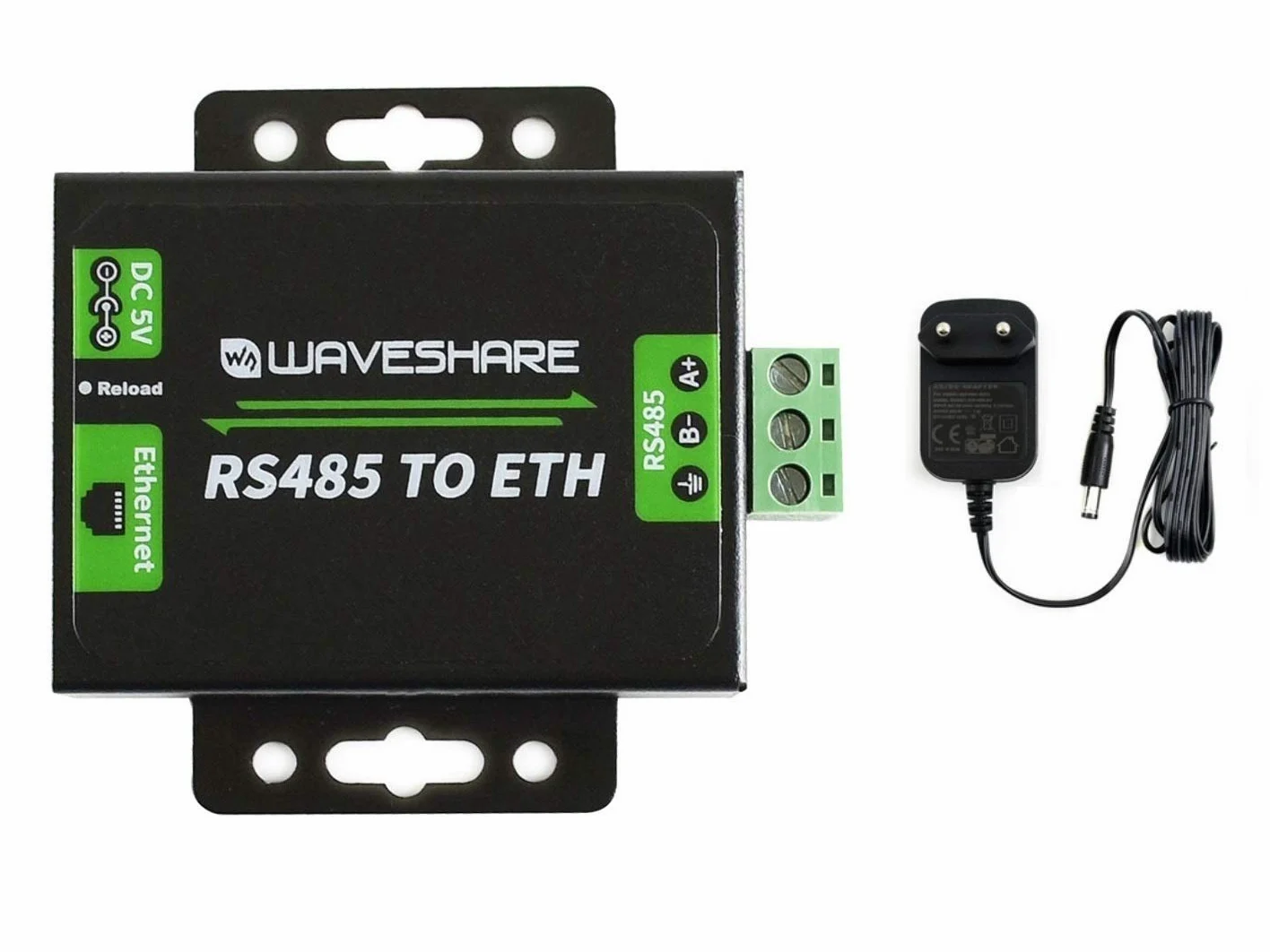 IBest RS485 to Ethernet Converter Module, Ethernet Interface 10/100M Auto-MDI/MDIX, Configurable RS485 Baudrate 600bps~230.4Kbps, Webpage Configuration