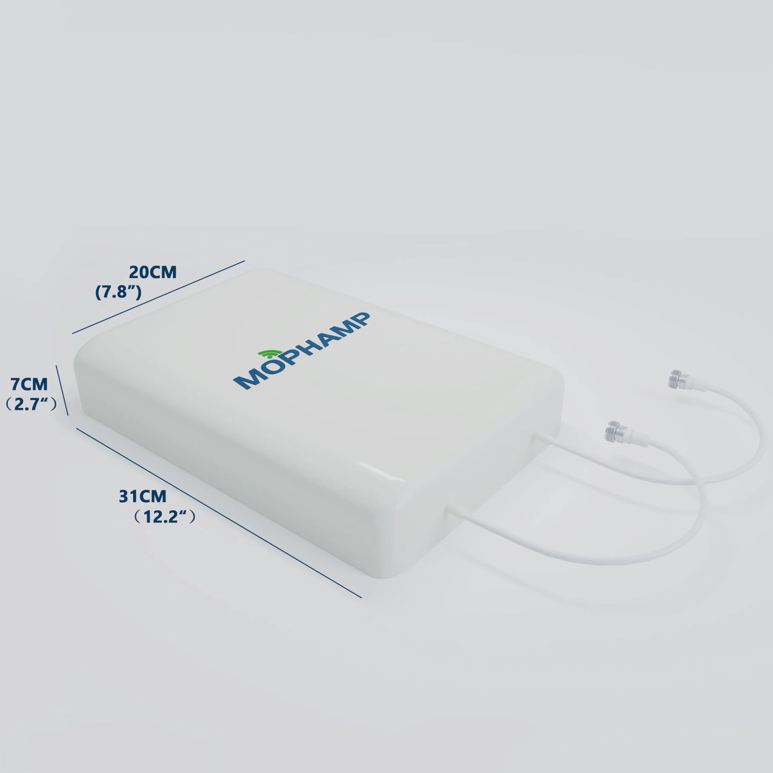 MIMO Antenne Doppia Polarizzazione 4G 5G LTE Esterna 698-3800Mhz 8dBi Cavo coassiale doppio da 10 m a bassa perdita compatibile con router/modem/hotspot con porte esterne SMA/TS9