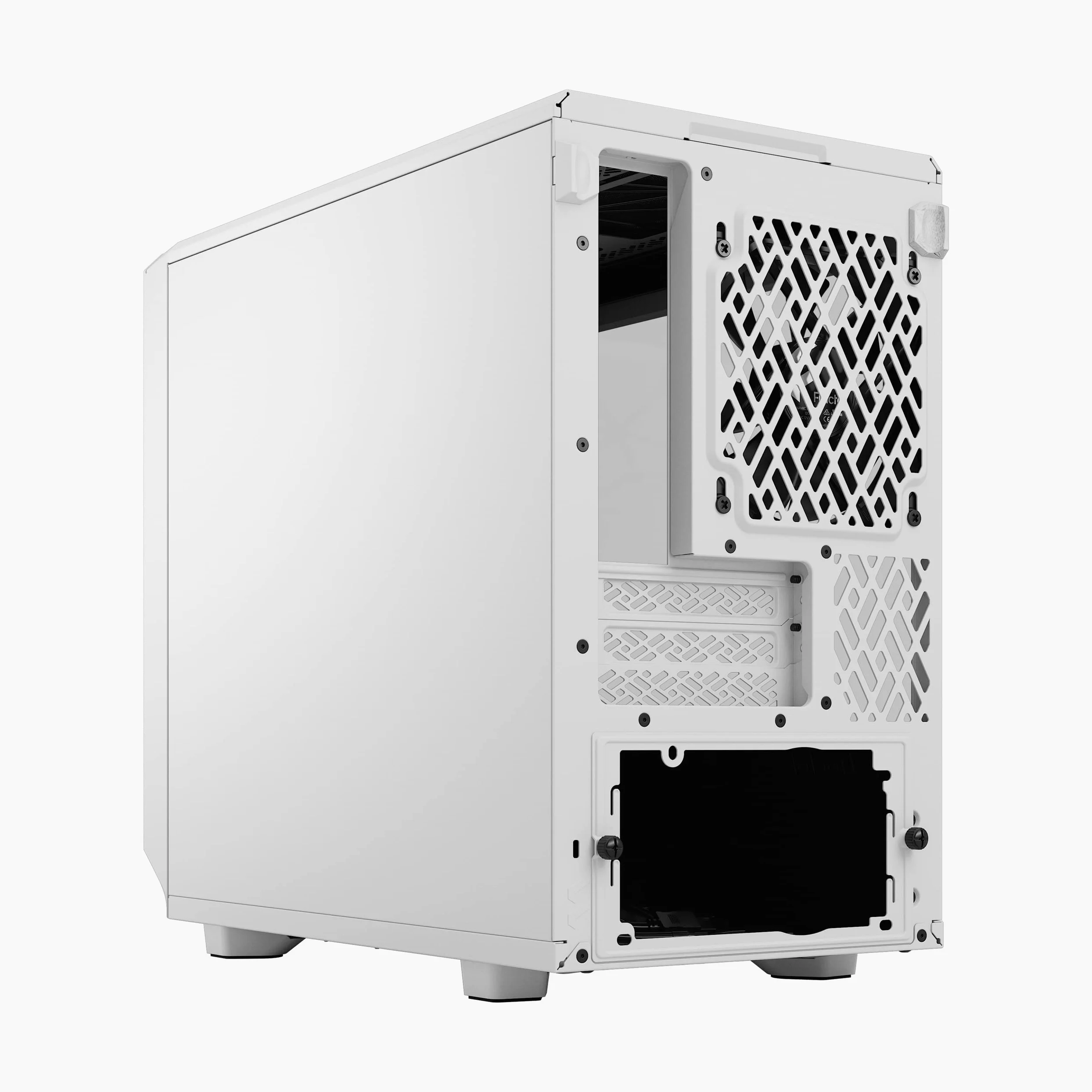 Fractal Design Meshify 2 Nano - MinI-Itx Tower (geh?rtetes Glas) - Keine Spannungsversorgung (atx) - Wei? - Usb/audio (fD-C-Mes2N-02)