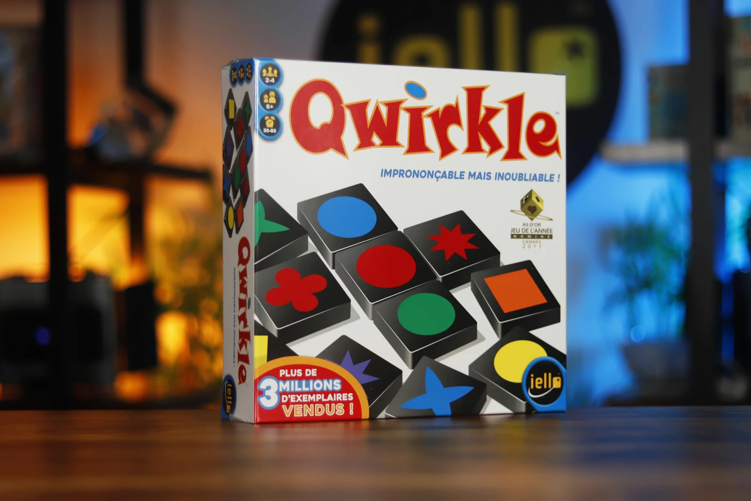 Jeu d'ambiance Iello Qwirkle Nouvelle Edition