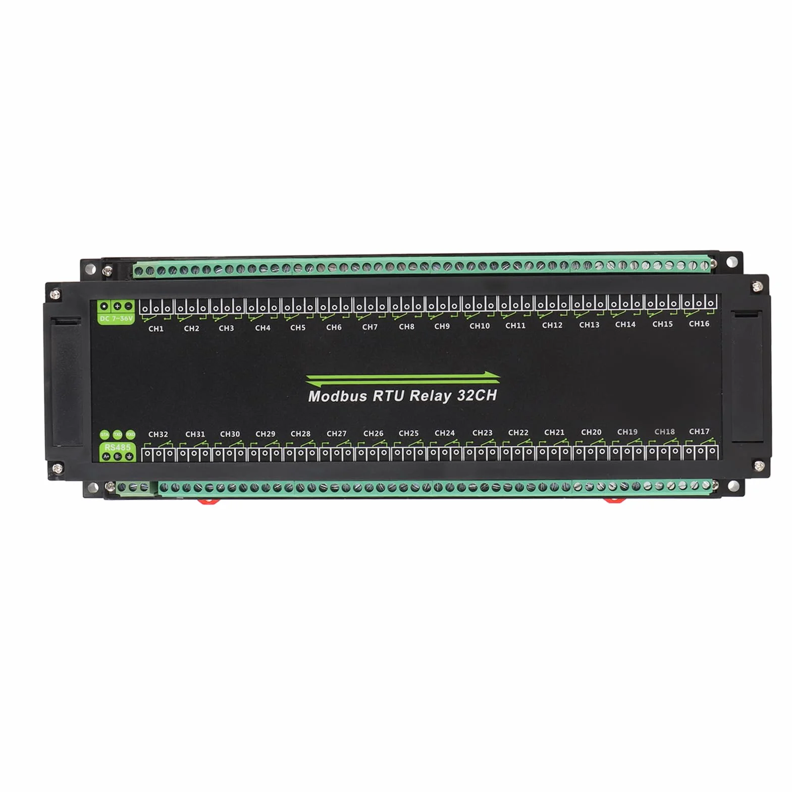 Modulo relè Chip Driver relè Custodia per Montaggio su Guida del Modulo RTU a 32