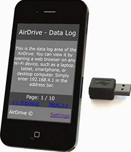 AirDrive Keylogger - Hardware keylogger USB con Wi-Fi e 16 MB di memoria