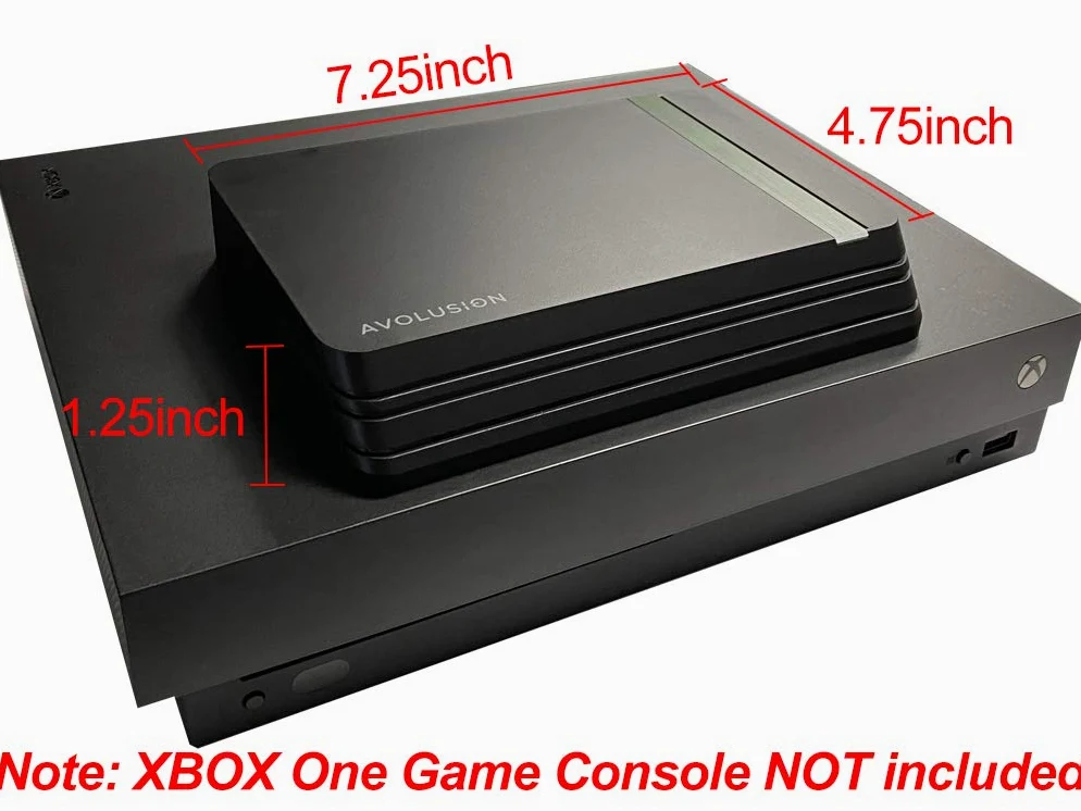 Avolusion HDDGear Pro X 3TB USB 3.0 Disco rigido esterno da gioco (per Xbox Series X|S) (rinnovato)
