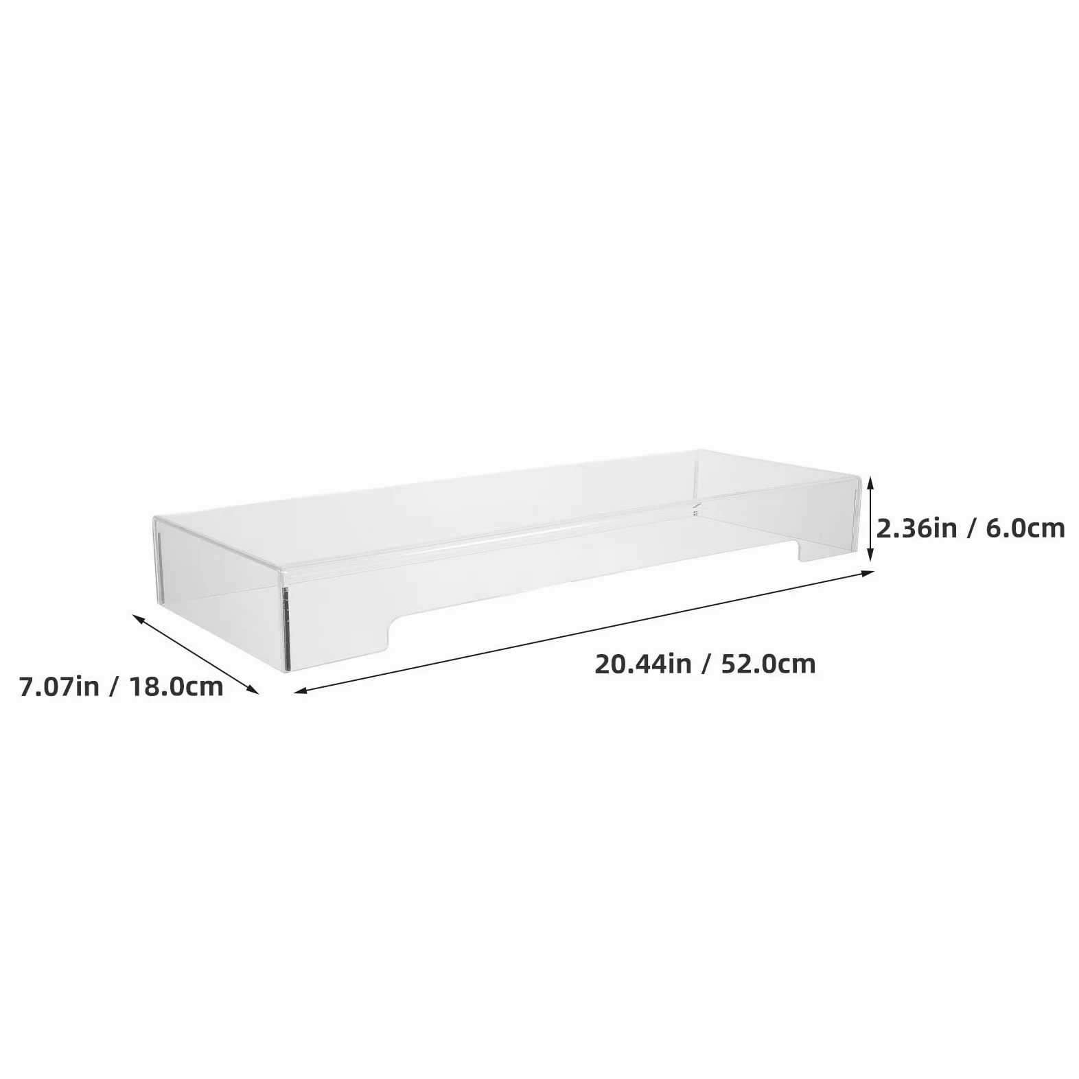 BESPORTBLE Copertura Protezione per Tastiera e Acrilico Trasparente Bianco Antipolvere Facile da Pulire per Tastiere da Computer Portatili e Meccaniche