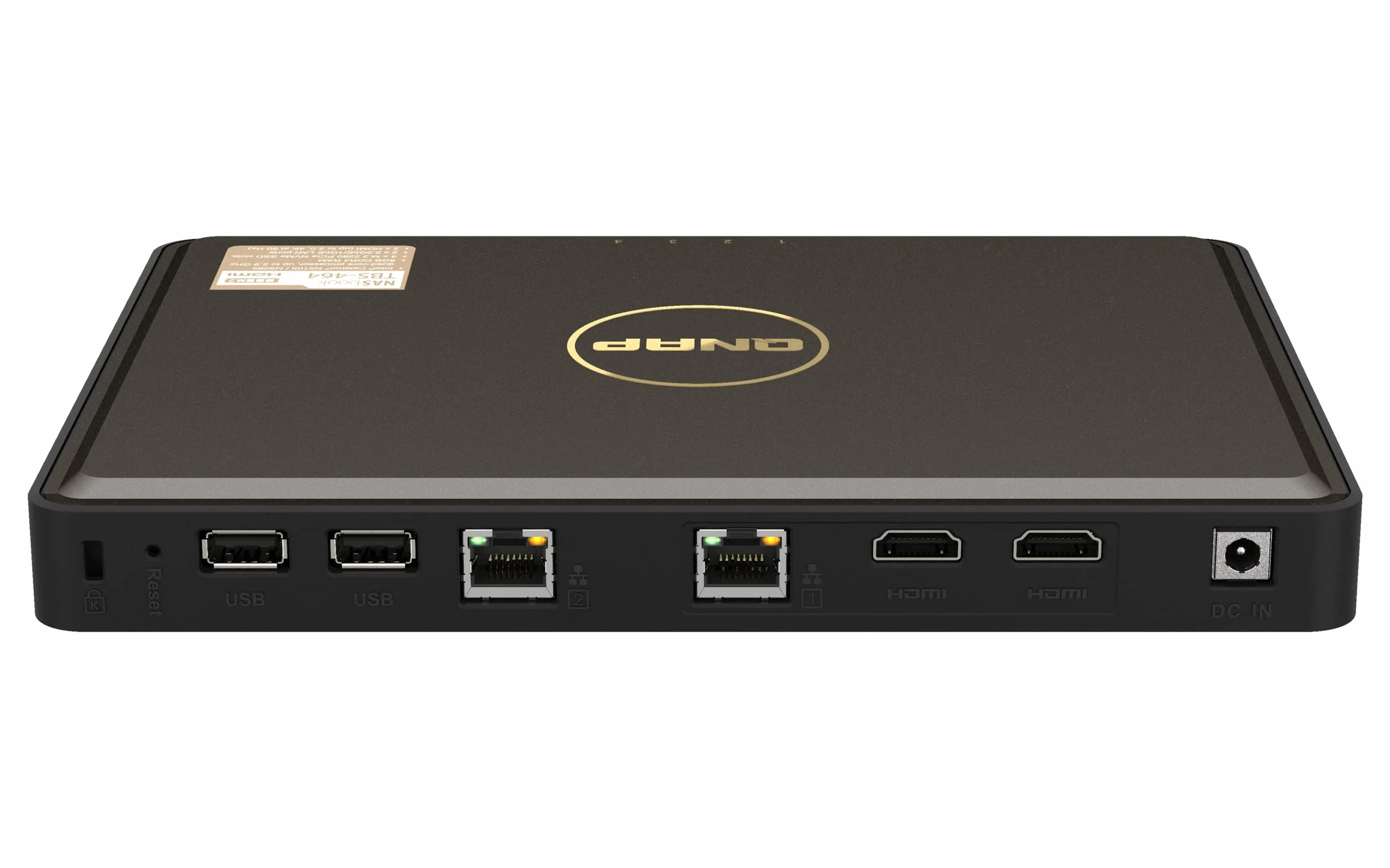 Nas Storage Compact 4BAY/No HDD TBS-464-8G QNAP