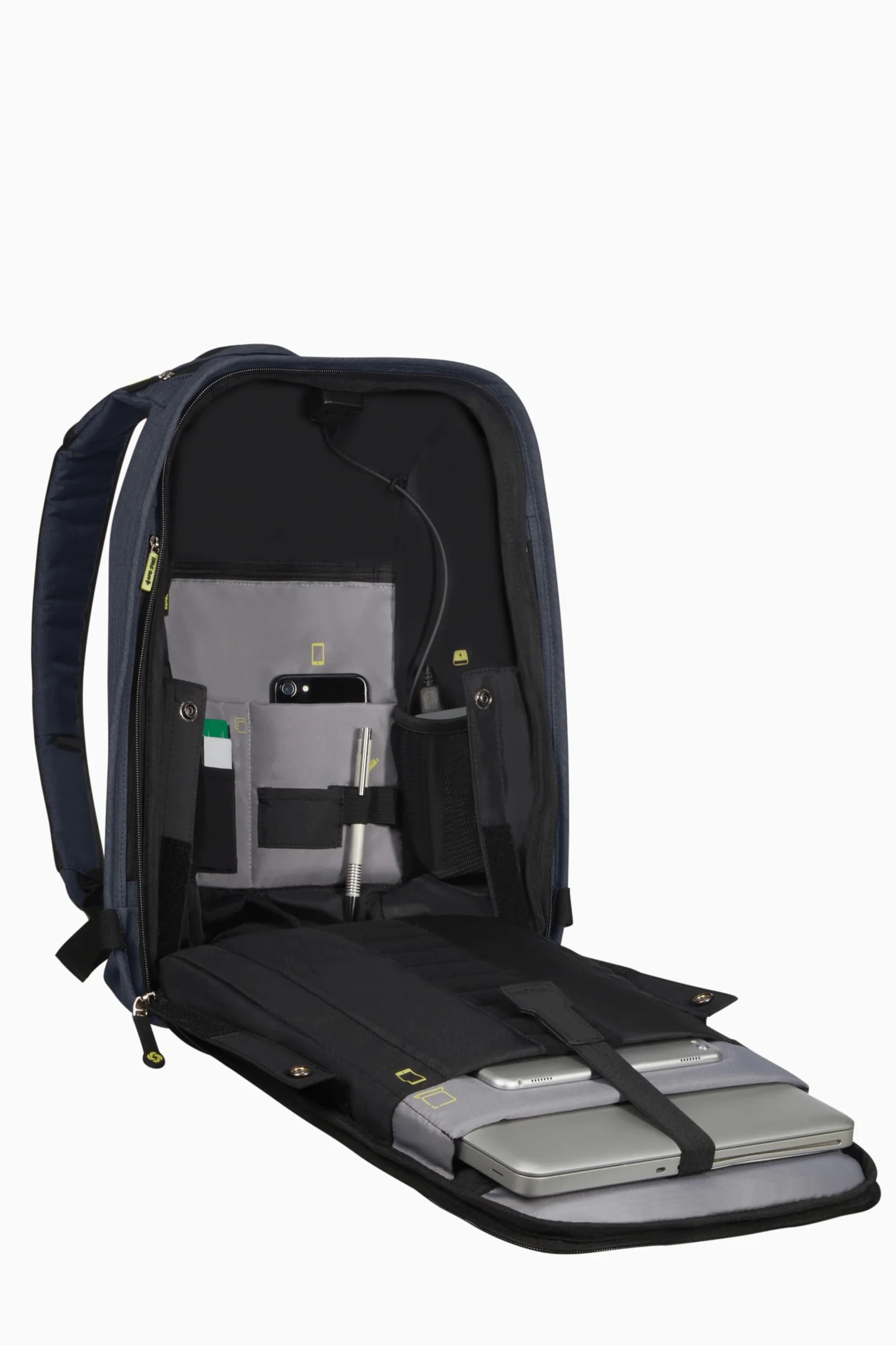 Samsonite Securipak - Zaino Porta PC da 15.6 Pollici, 44 cm, 17 L, Blu (Eclipse Blue)