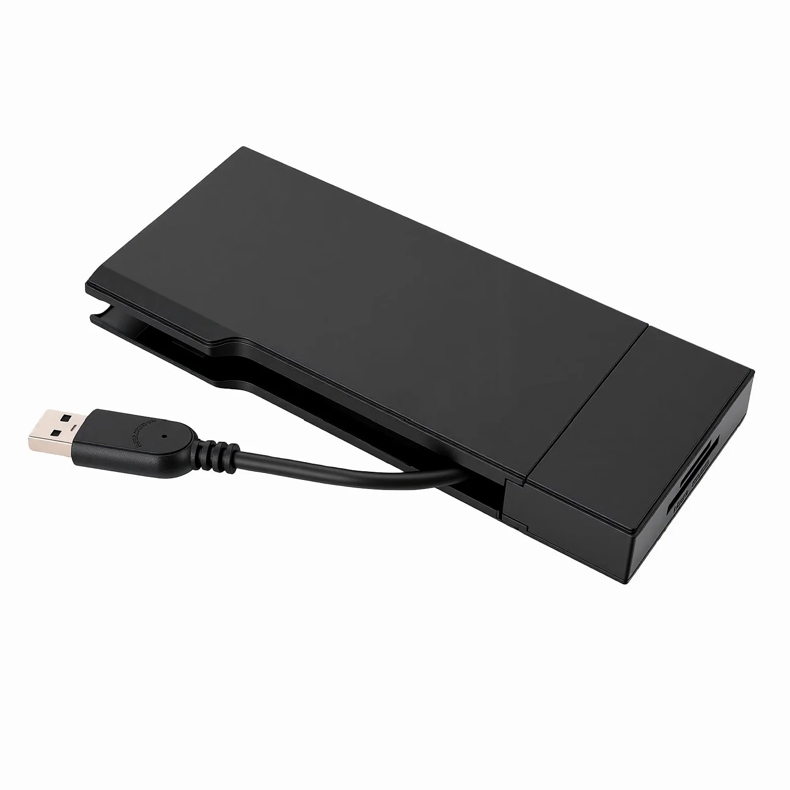 Ausla Docking Station USB 3.0, Splitter Hub ABS da USB a 4K con Lettore di Schede VGA Gigabit Ethernet 5 Gbps per Laptop Desktop Doppio Display