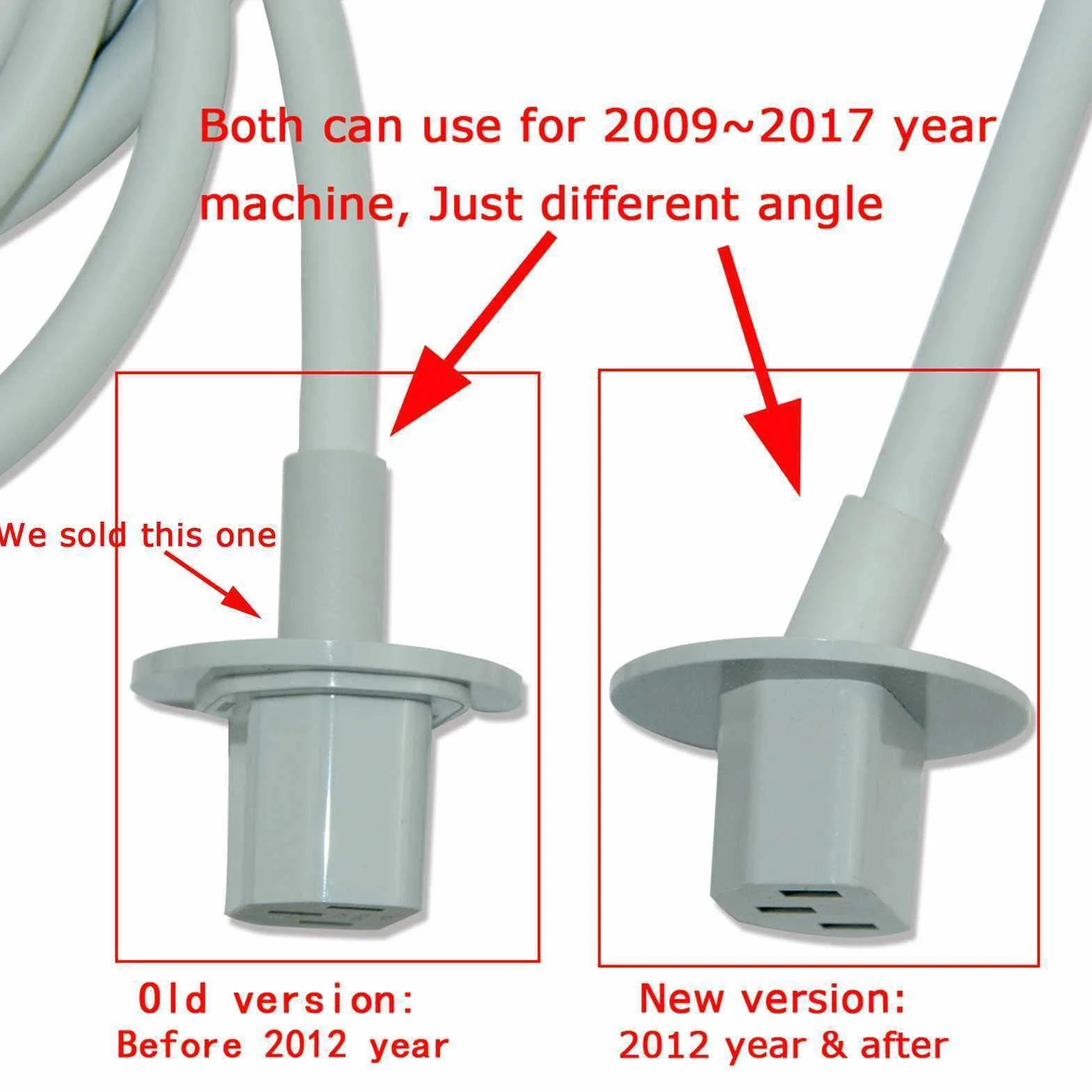 Cavo ALIMENTAZIONE UE ORIGINALE Per APPLE iMAC G5 A1311 A1312 A1225 A1224 20'' 24'' 21,5'' 27'' Cavo