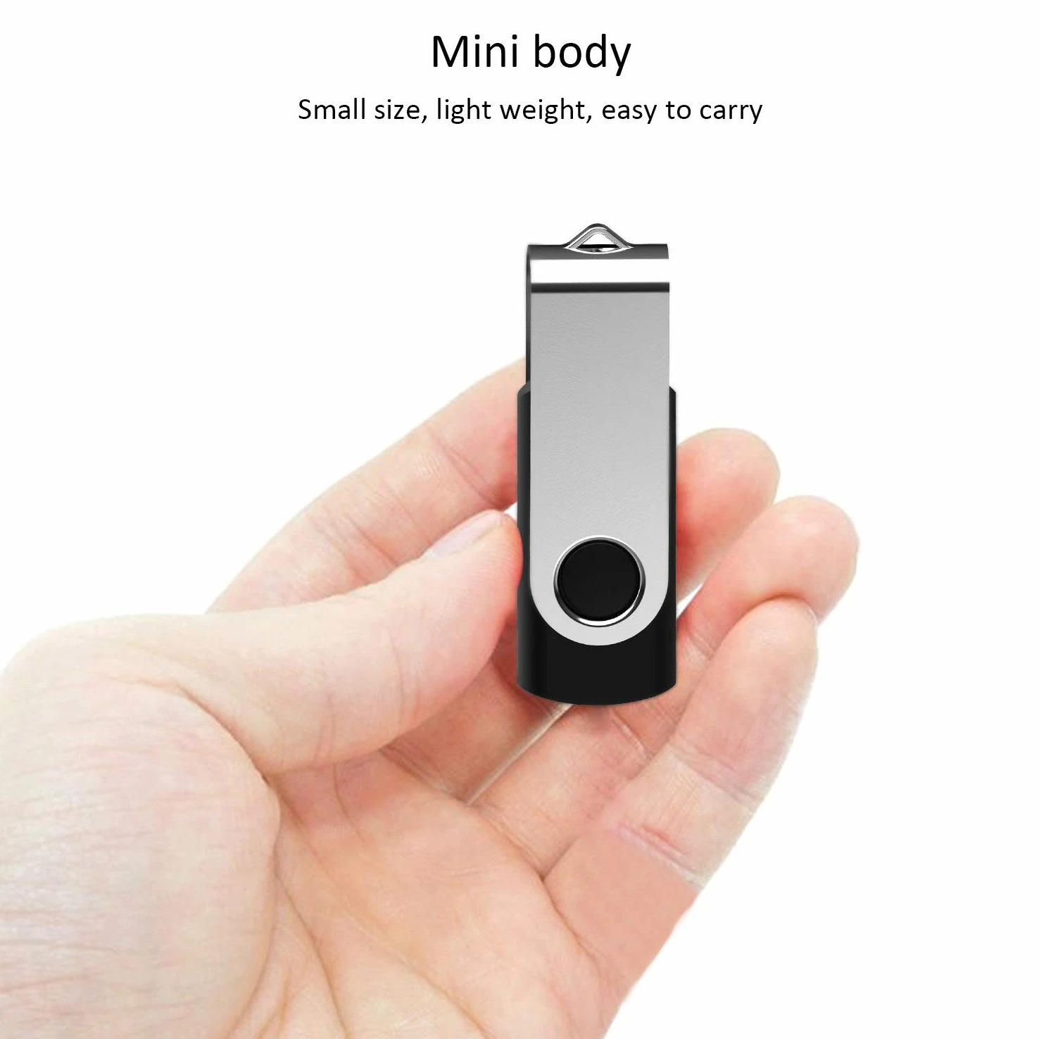20 Pezzi Chiavetta USB 2GB, KOOTION USB 2.0 Penna USB 2 Giga Piccolo e Leggero Chiavette usb 2GB 20 Pack Nero Set Pennetta 2G Con indicatore LED Para Ordenador/TV/Coche/Player, ect