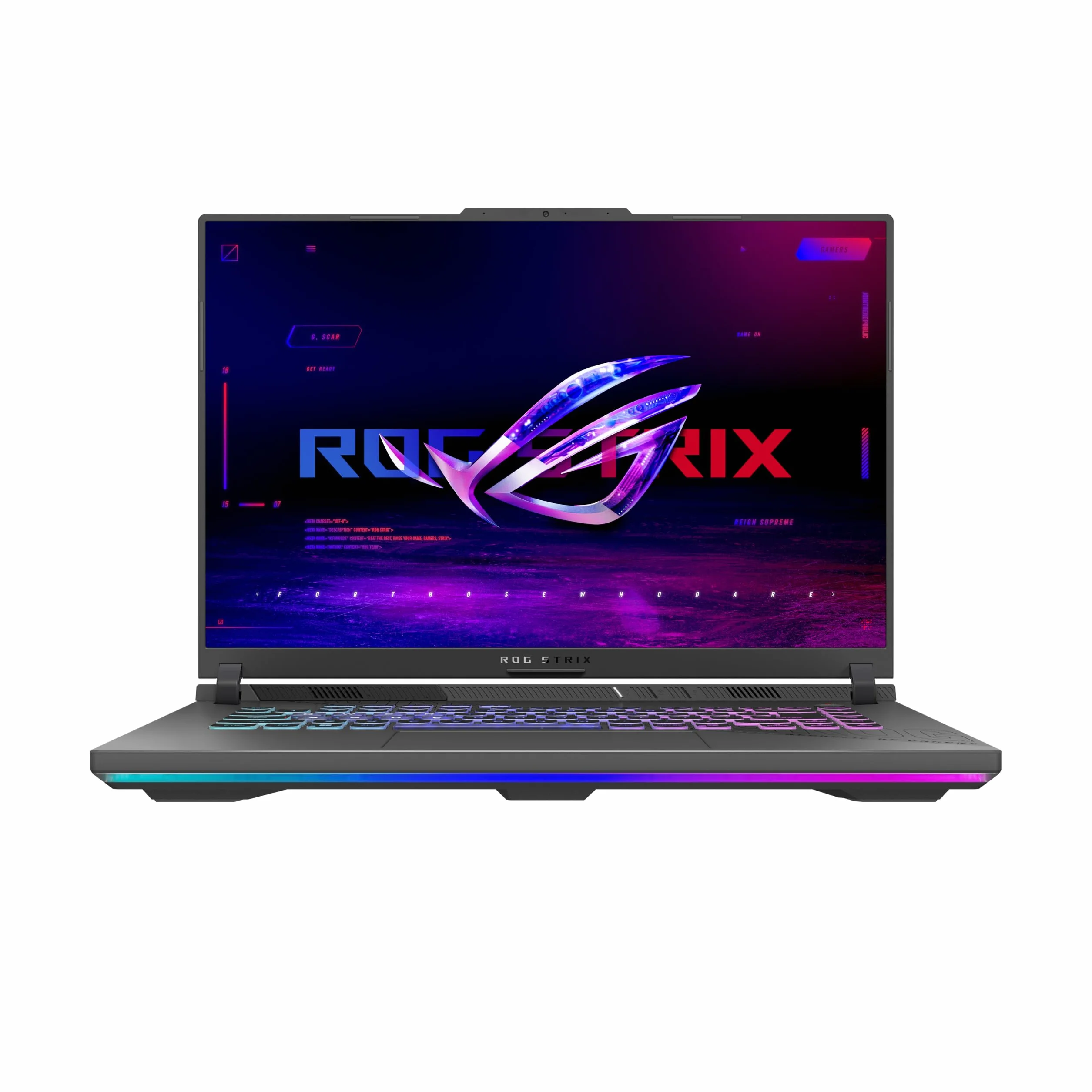 ASUS ROG Strix G16 (2025) 16" 165Hz Gaming Notebook, RTX 5070 Ti 12GB, AMD Ryzen 9 8940HX, 32GB RAM, 2TB SSD, Win 11 Home, Grigio ITA
