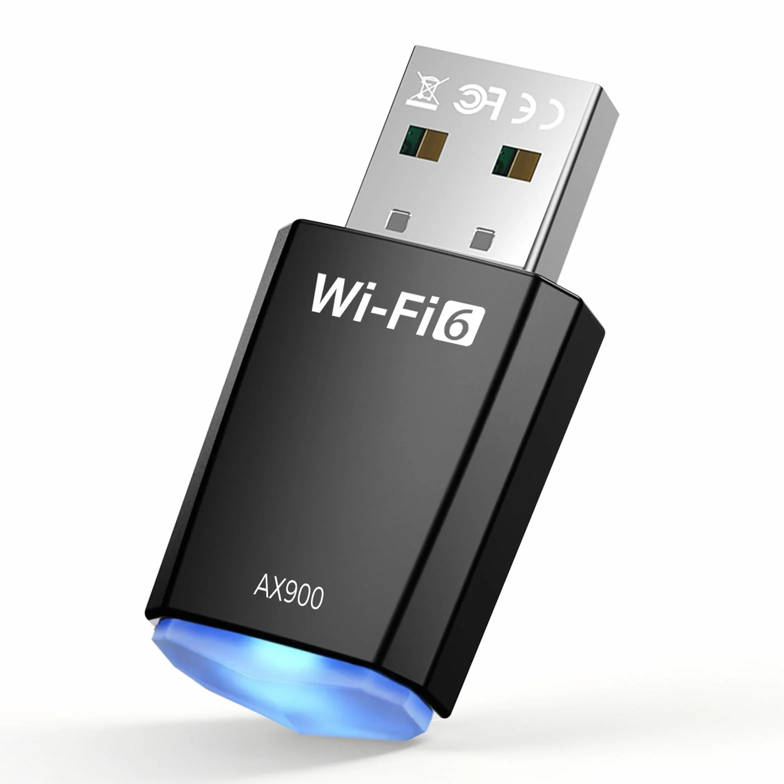 AX900 Chiavetta USB WiFi 6 Adattatore Dual Band 2.4GHz/5GHz per PC Windows 11/10/8.1/8/7