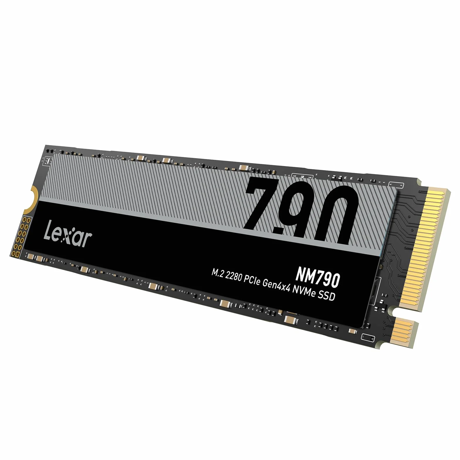 Lexar NM790 2TB SSD Interno M.2 2280 PCIe Gen4x4 NVMe 1.4 fino a 7400 MB/s Lettura 6500 MB/s Scrittura