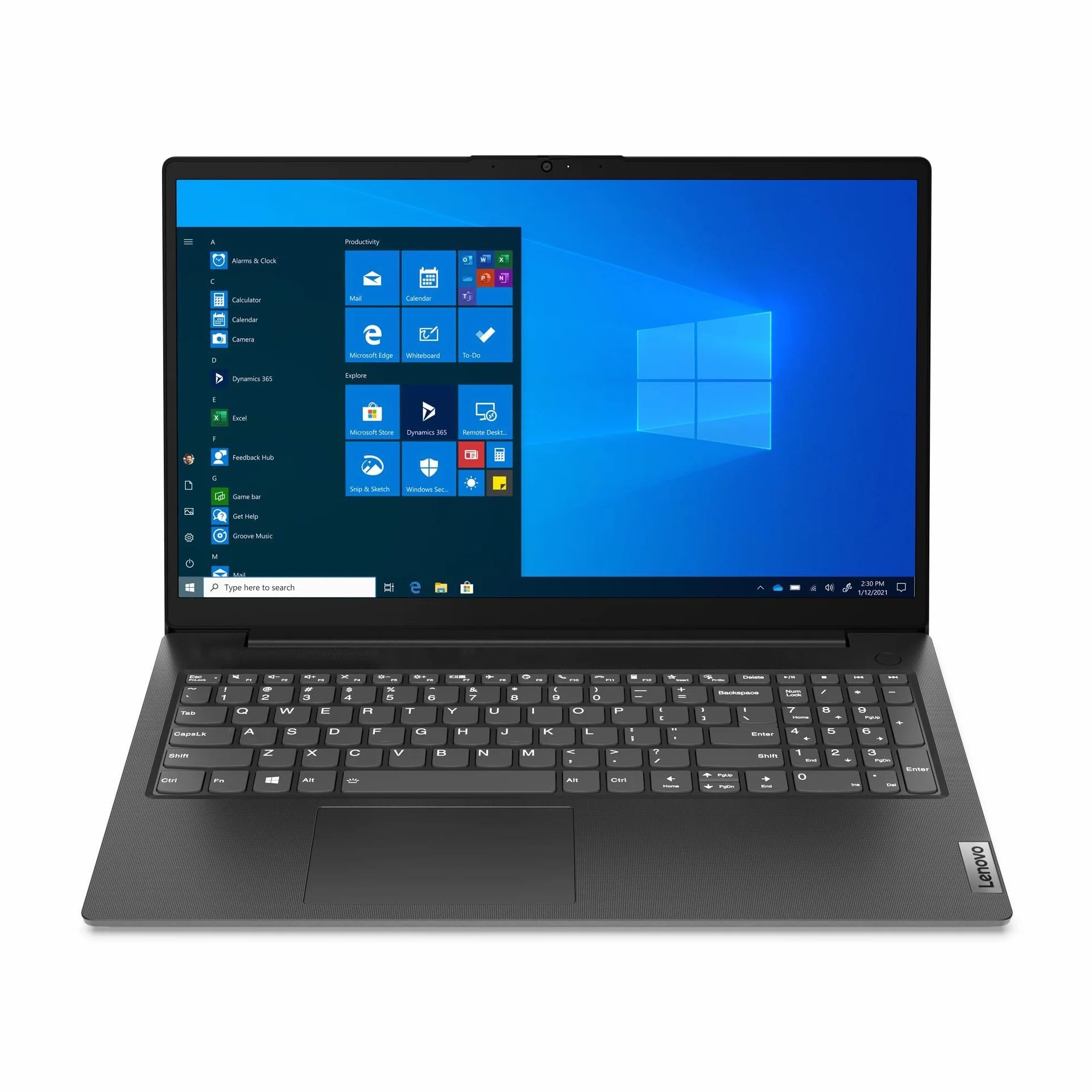 Lenovo V15 Notebook 15.6" FHD Intel N4500 8GB DDR4 256GB SSD M.2 NVMe WiFi 6 Windows 11 Home