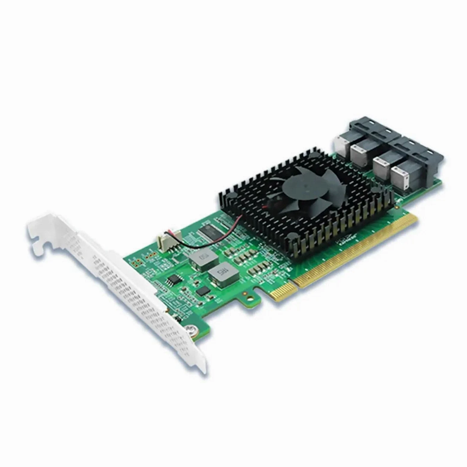 Adattatore switch SSD PCIe3.0 X16 a 4 X U.2 NVMe con controller PLX8747, non richiede la biforcazione della scheda madre