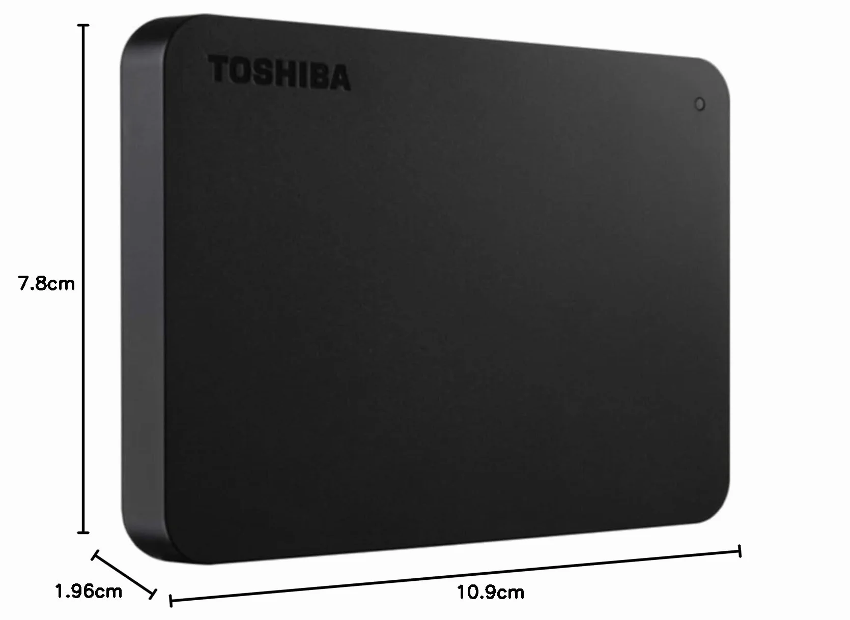 Toshiba 1TB Canvio Basics Portable External Hard Drive,USB 3.2 Gen 1, Black (HDTB410EK3AA)