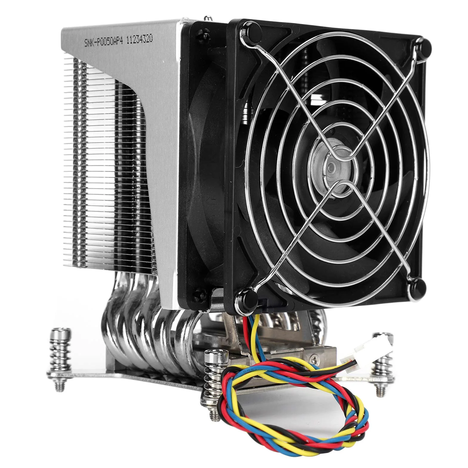 Ventola di Raffreddamento CPU, Dissipatore di Calore 3800RPM, Radiatore Air Cooler per Computer SNK