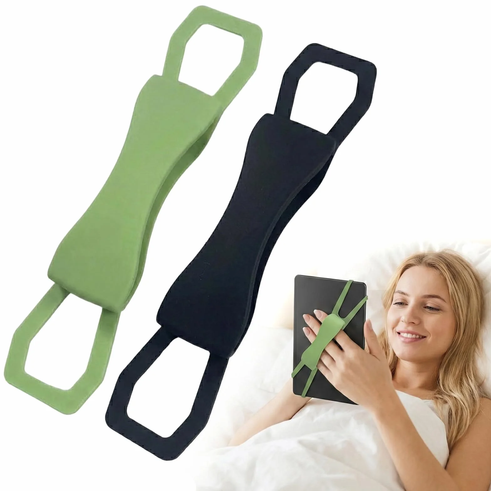Cinturino Porta Tablet per 6-11 Pollici, Compatibile iPad Kindle Samsung Lenovo, Elastico Leggero
