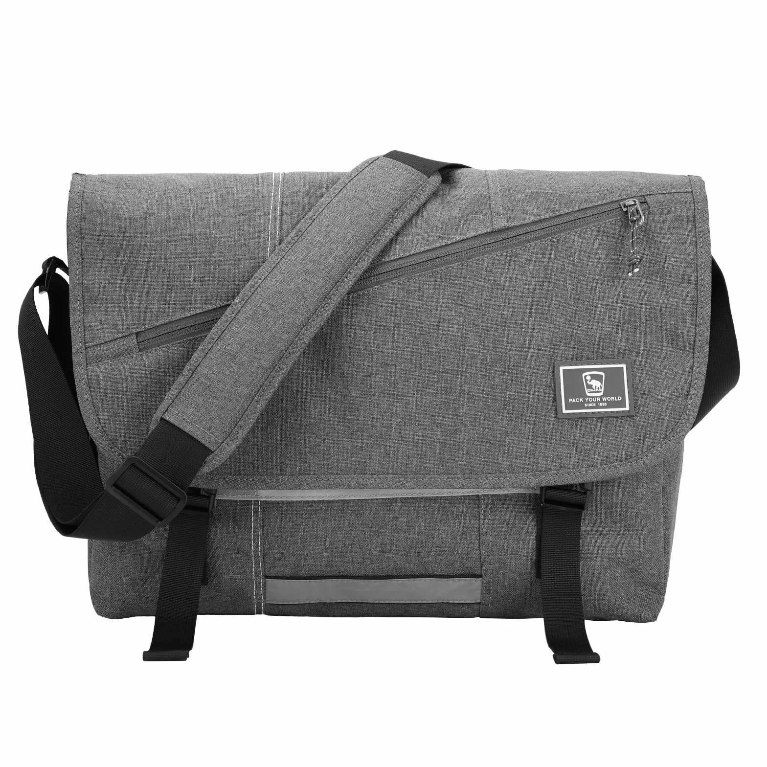 OIWAS Borsa Tracolla Grande Porta PC 15,6 Pollici Uomo Donna Borsello Documenti