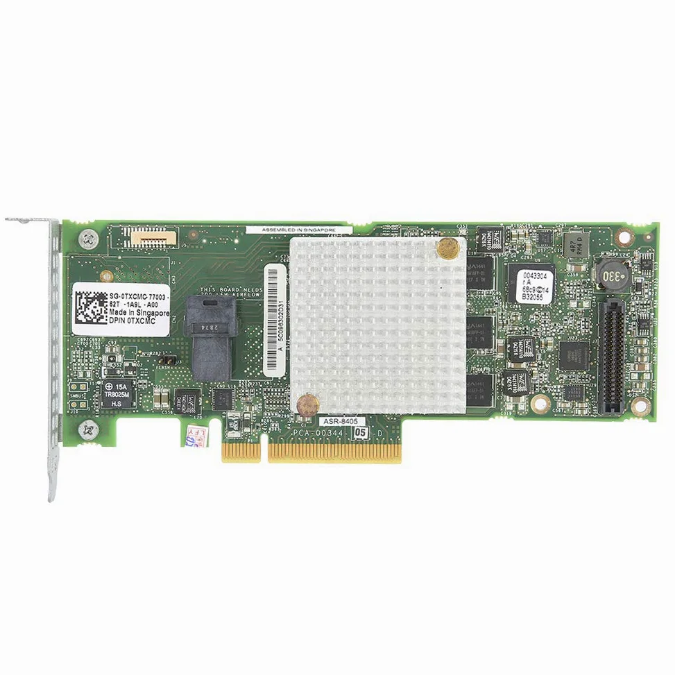 03 Adattatore Controller ASR ‑ 8405, Scheda di Controllo, 12 GB/s per/Rosso