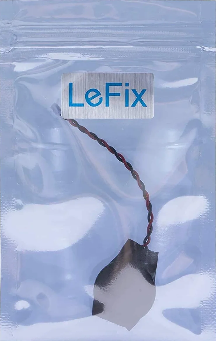 LeFix Batteria di ricambio CMOS RTC con cavo (2 pin 2 fili) per HP Compaq G50 G56 G62 G70 G72 CQ40 CQ50 CQ56 G62 CQ62 G56 CQ56 CQ72