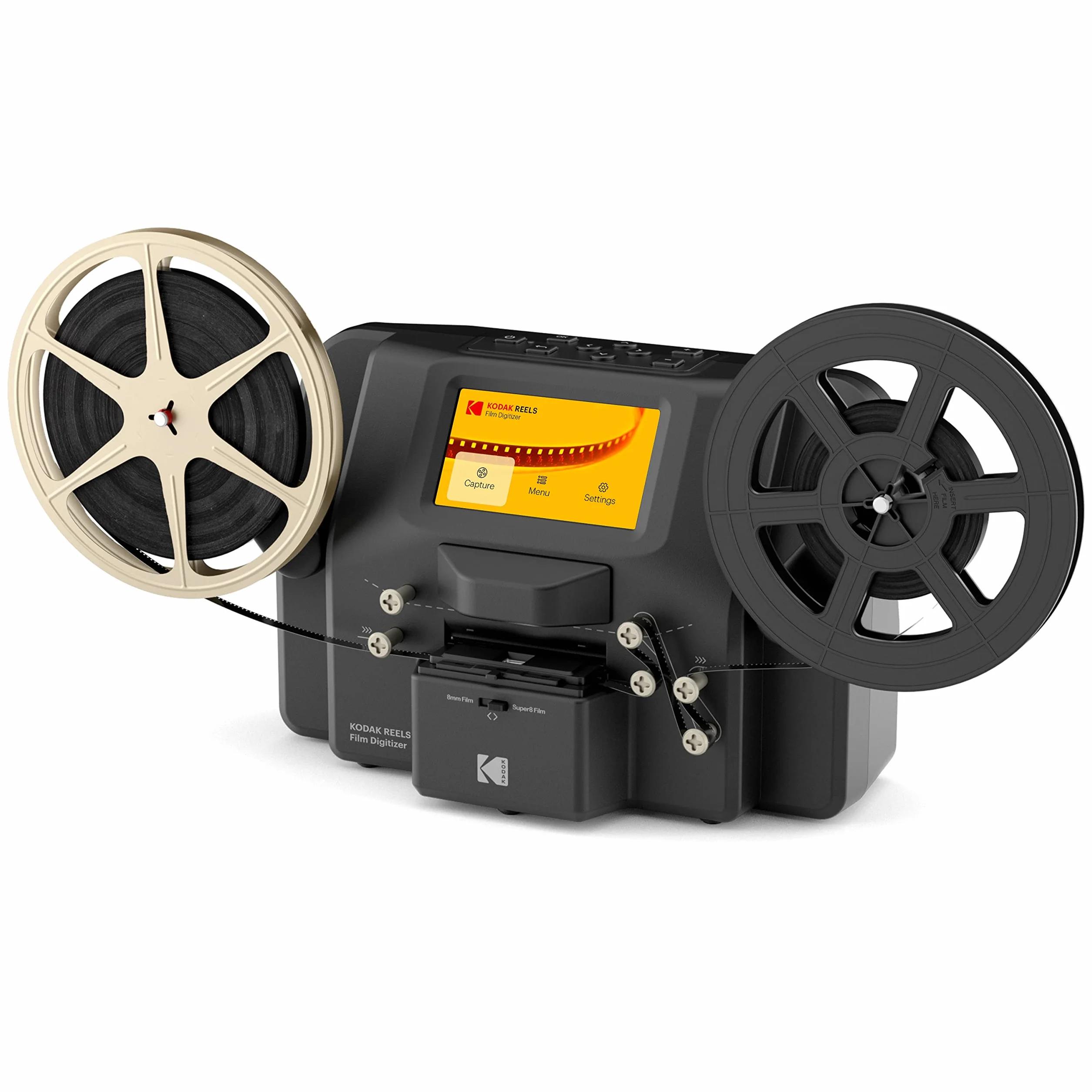 KODAK REELS & Super 8 Films Digitizer Converter 5" Scanner Pellicola MP4 SD