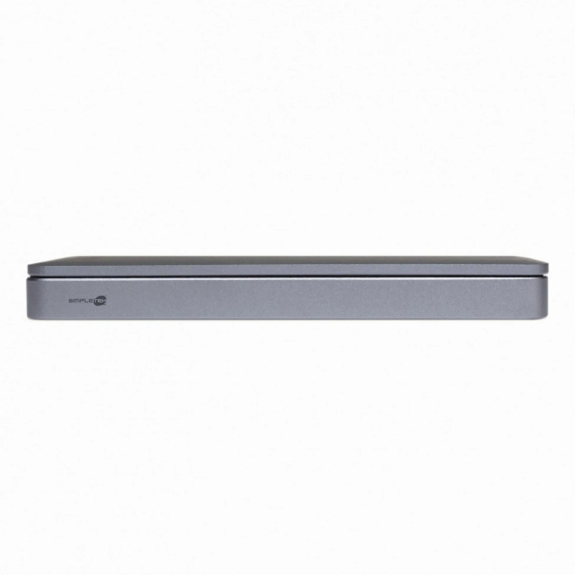 SIMPLETEK - SSD Esterno 480GB M.2 NVMe PCIe | Box USB 3.1 Gen2 (10Gbps) Type-C | Alluminio con Adattatore USB-A | NON SATA