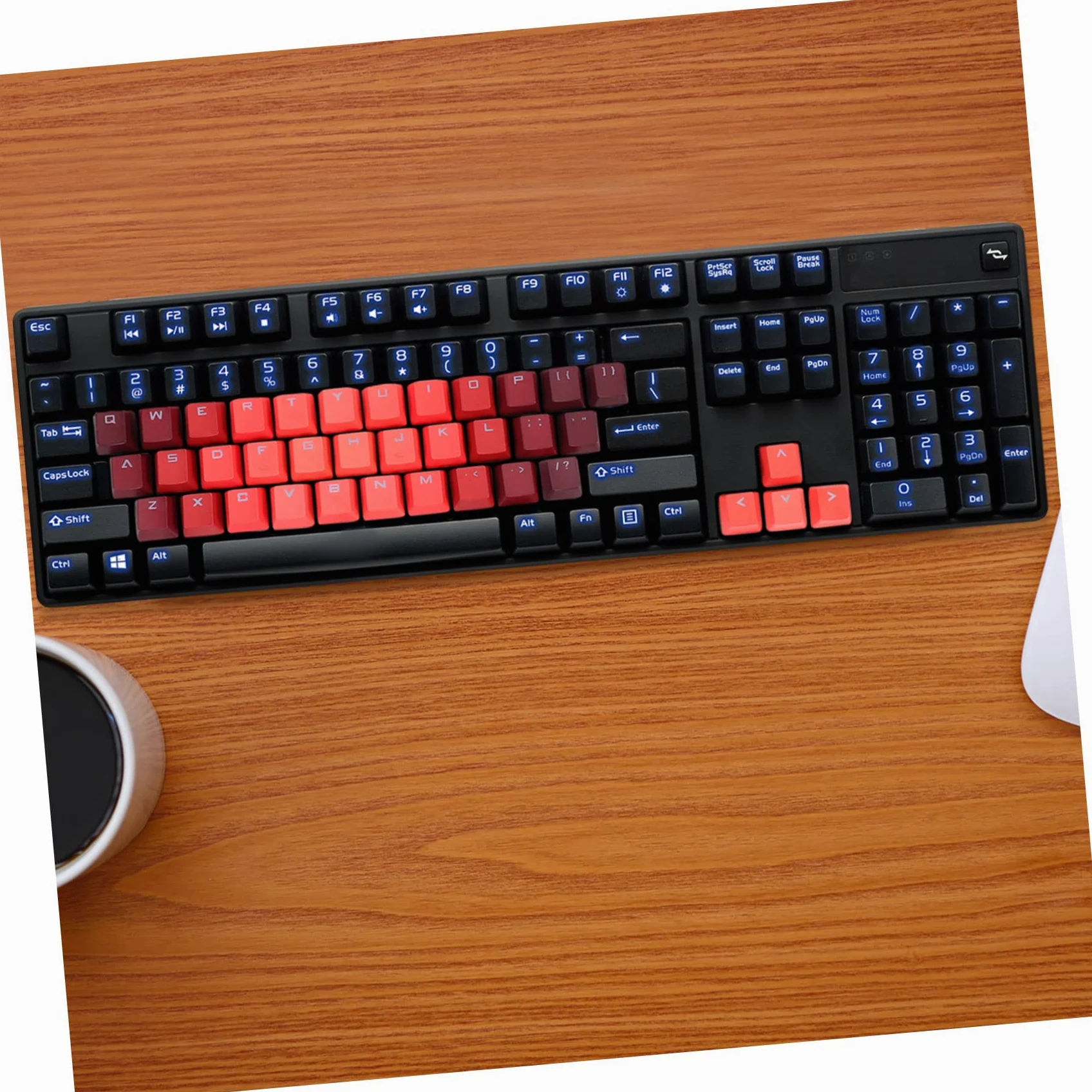jojofuny 3sets Keycaps Per Tastiera Meccanica Design Traslucido e Facile Da Installare Accessori Per Keyboard Compatibile Con Layout Cherry e Giocatori Di Gaming