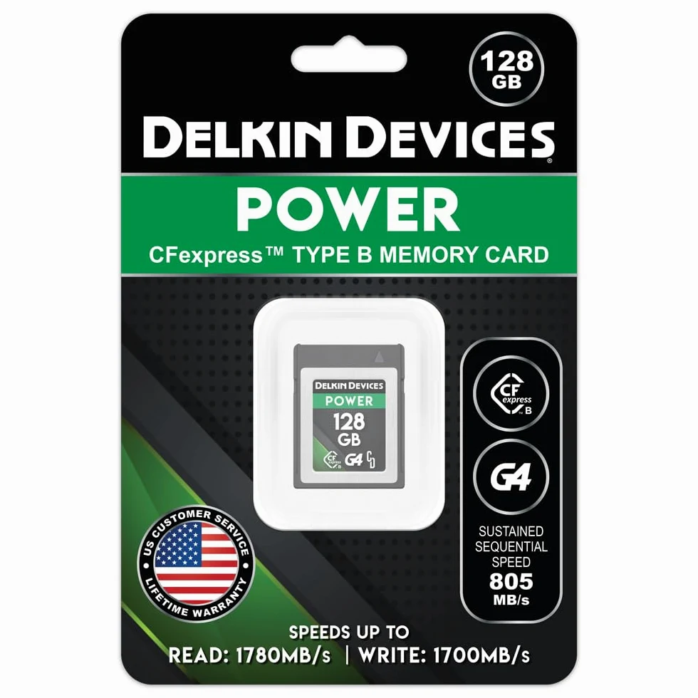 DELKIN CF Express Type B G4 128Gb