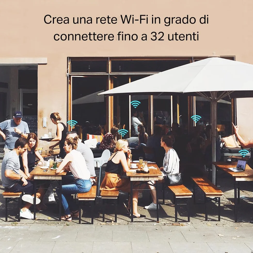 TP-Link TL-MR110 Cat4 Router 4G LTE Wireless N300Mbps, Router WiFi con Sim, Due Antenne LTE Rimovibili, Porta LAN/WAN, Modem 4G Sim, Senza Configurazione, Collega Fino a 32 Dispositivi, Plug&Play
