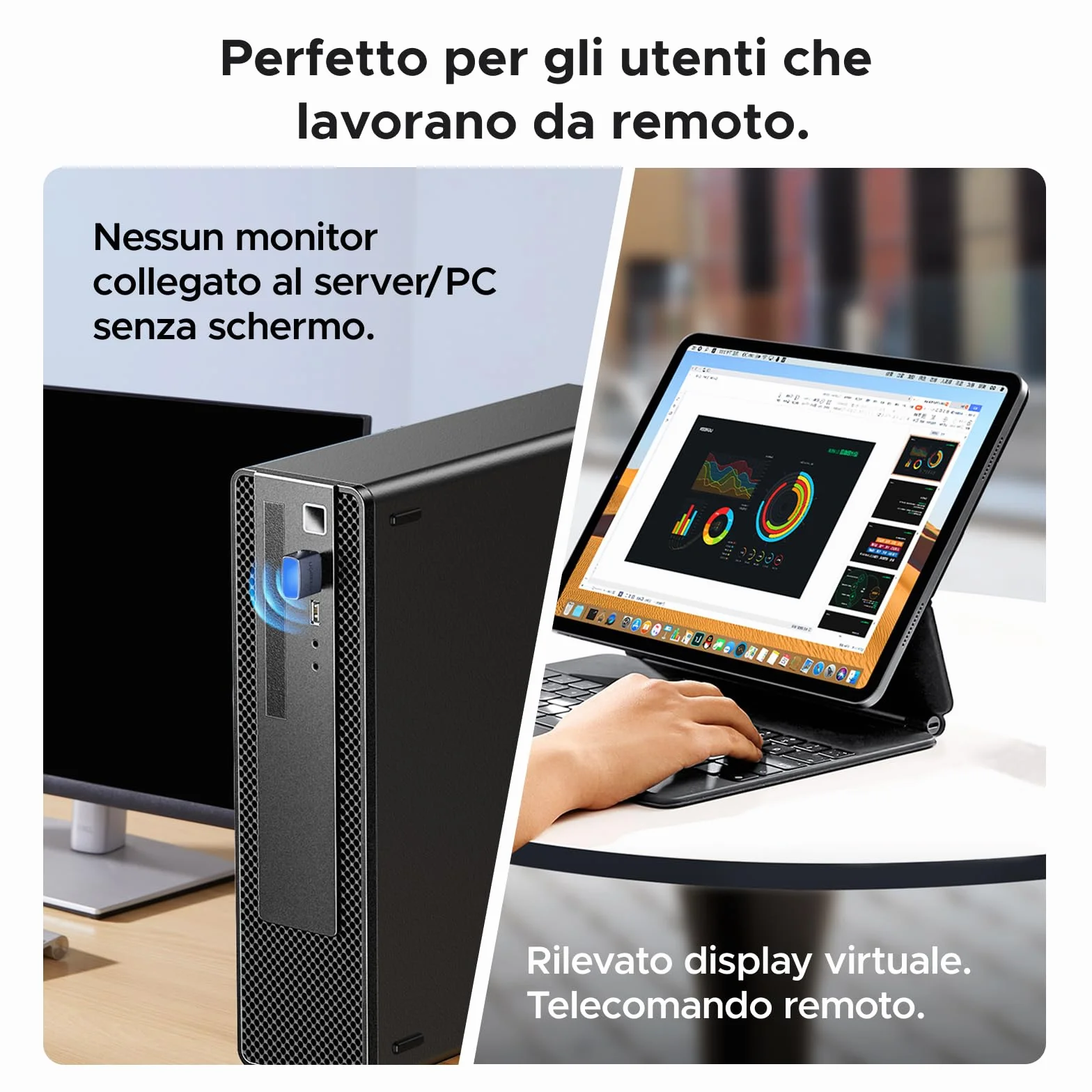 UGREEN Lotto di 4 Connettori HDMI Dummy Plug 4K 60Hz 1080P Headless Ghost EDID Display Emulator HDCP Compatibile con Macbook Pro PC Laptop Monitor Streaming Lavoro a distanza Windows Mac OSX Linux