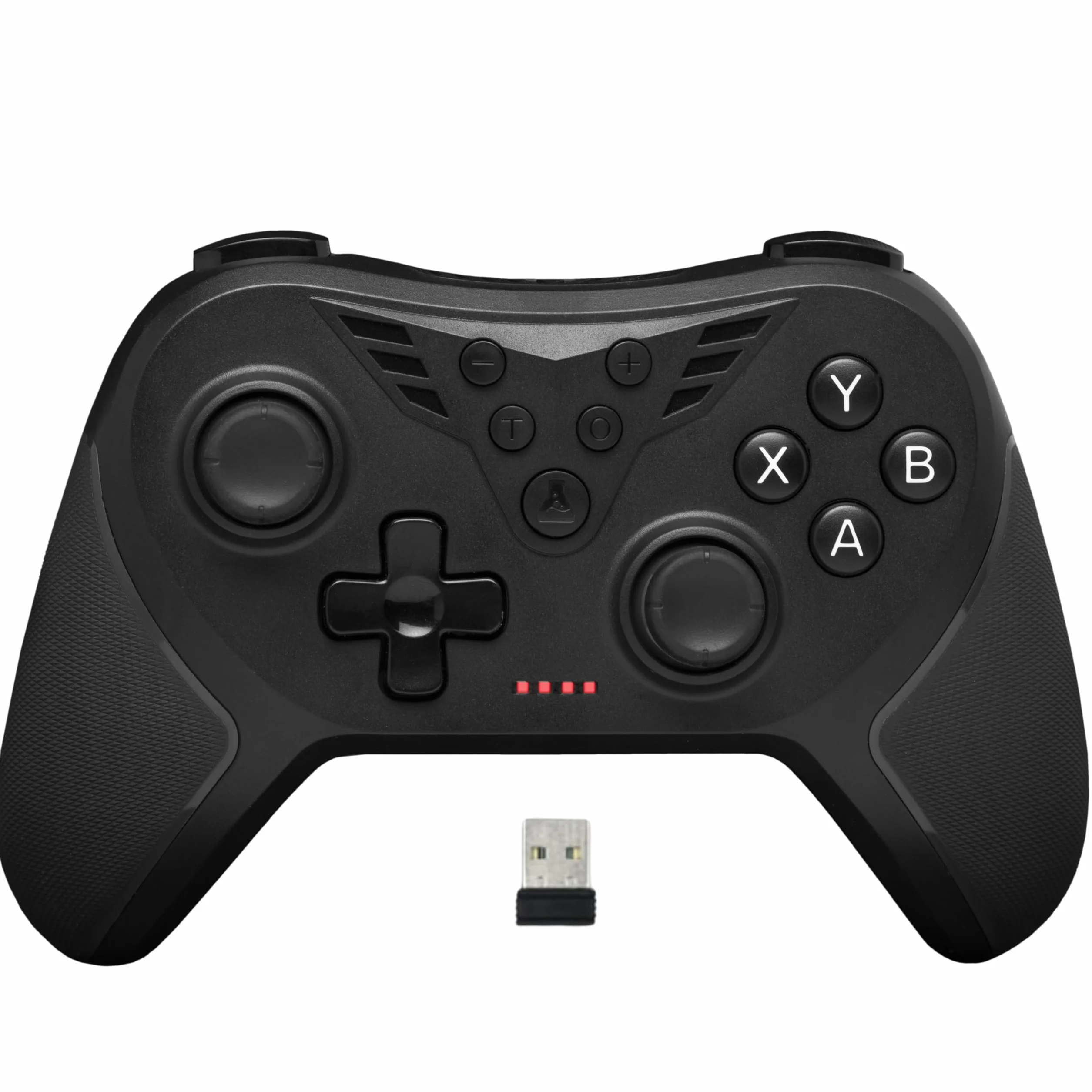 THE G-LAB – K-Pad Helium WL – Controller PC Wireless Ricaricabile – 2.4 GHz, Vibrazioni Regolabili, 12 Pulsanti, 4 Grilletti (2 Programmabili), Modalità Turbo, Macro, Compatibile Windows 10/11 e PS3