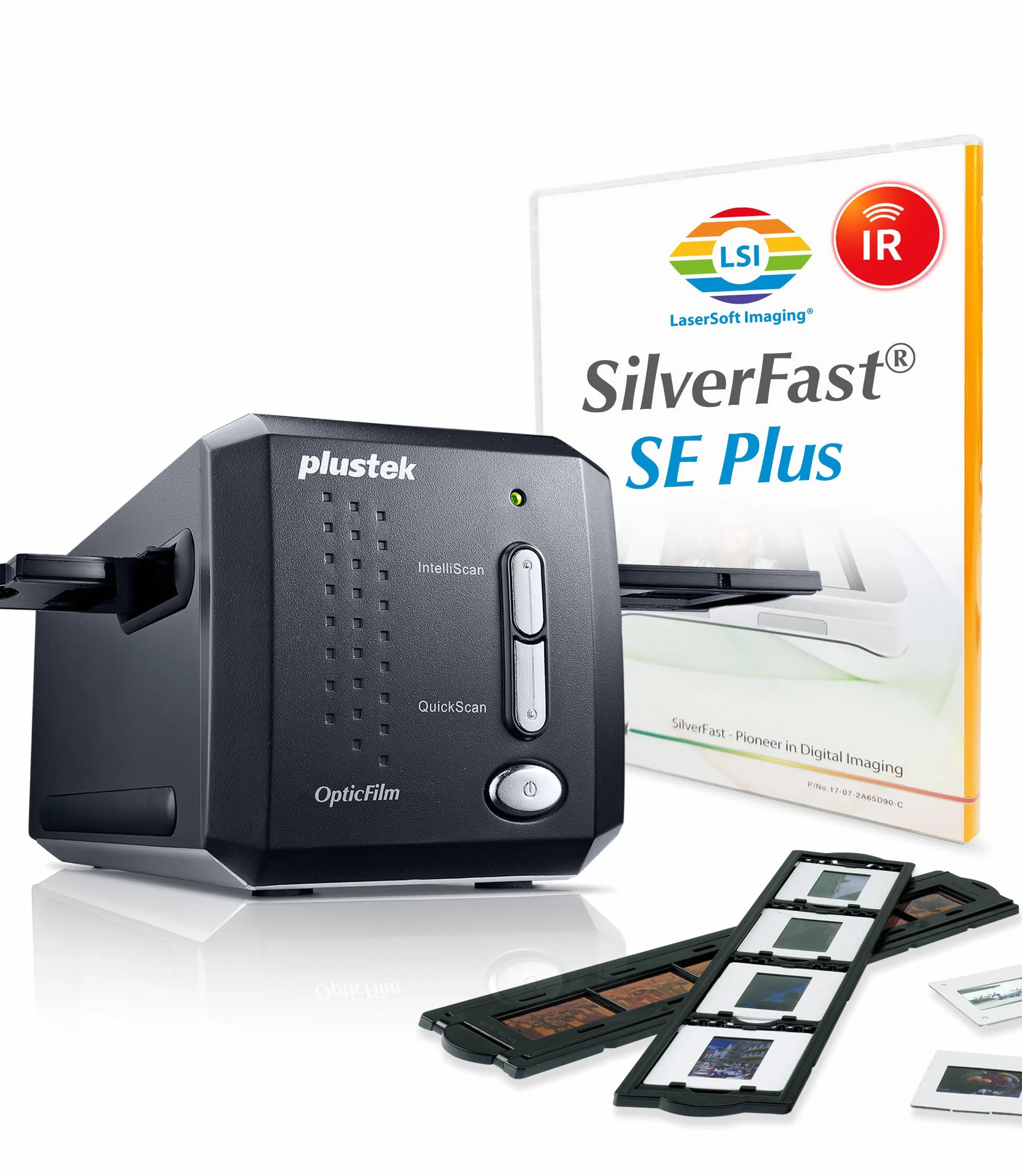 Plustek OpticFilm 8200i SE Scanner 35 mm 7200 dpi SilverFast SE Plus 8