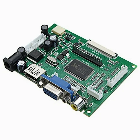 Touch Screen Lcd 1024X600 Da 9 Pollici + Scheda Driver Hdmi/Vga Per Raspberry Pi