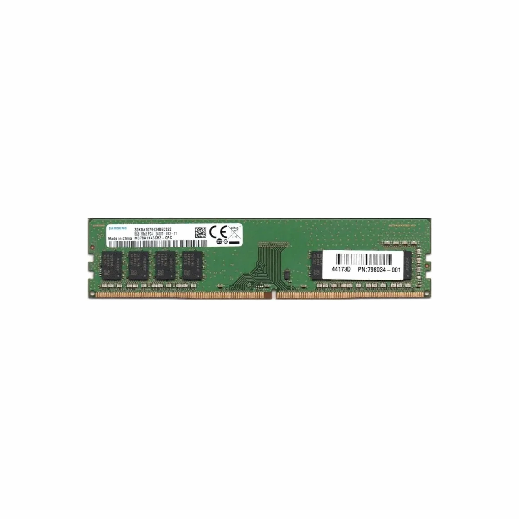 Samsung M378A1K43CB2-CRC - Memoria DRAM da 8 GB, 1,2 V, ddr4, colore: verde acqua