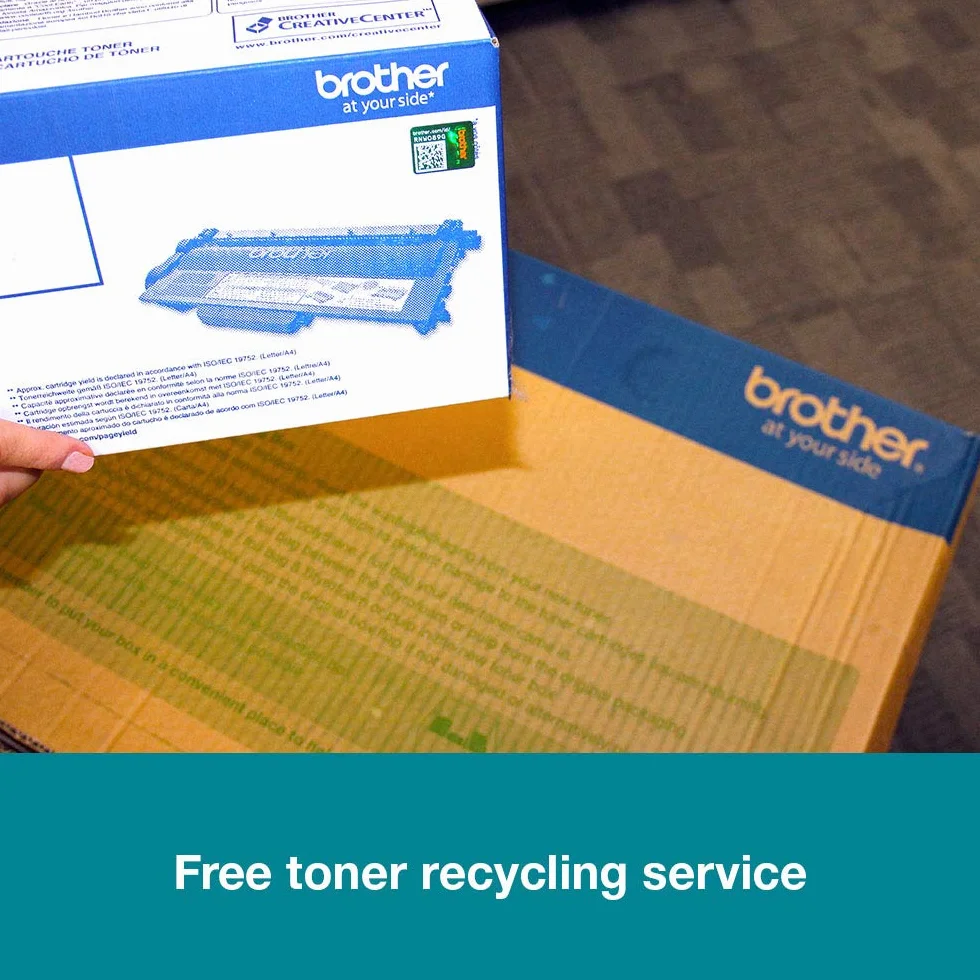Brother TN2410| Toner Originale|Capacità Standard| 1200 pag|per Stampanti MFCL2710DW/MFCL2710DN/MFCL2730DW/MFCL2750DW/DCPL2510D/DCPL2550DN/HLL2310D/HLL2350DW/HLL2370DN/HLL2375DW| Colore Nero