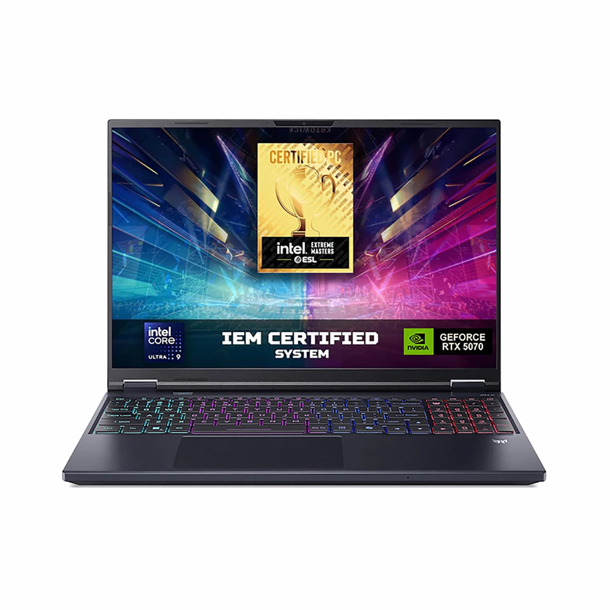 Acer Predator Helios Neo 16 AI PHN16-73-91XB Gaming Notebook, RTX 5070 8GB GDDR7, Intel Core Ultra 9 275HX, 32GB DDR5, 1TB SSD, 16" WQXGA 240Hz, Windows 11 Home