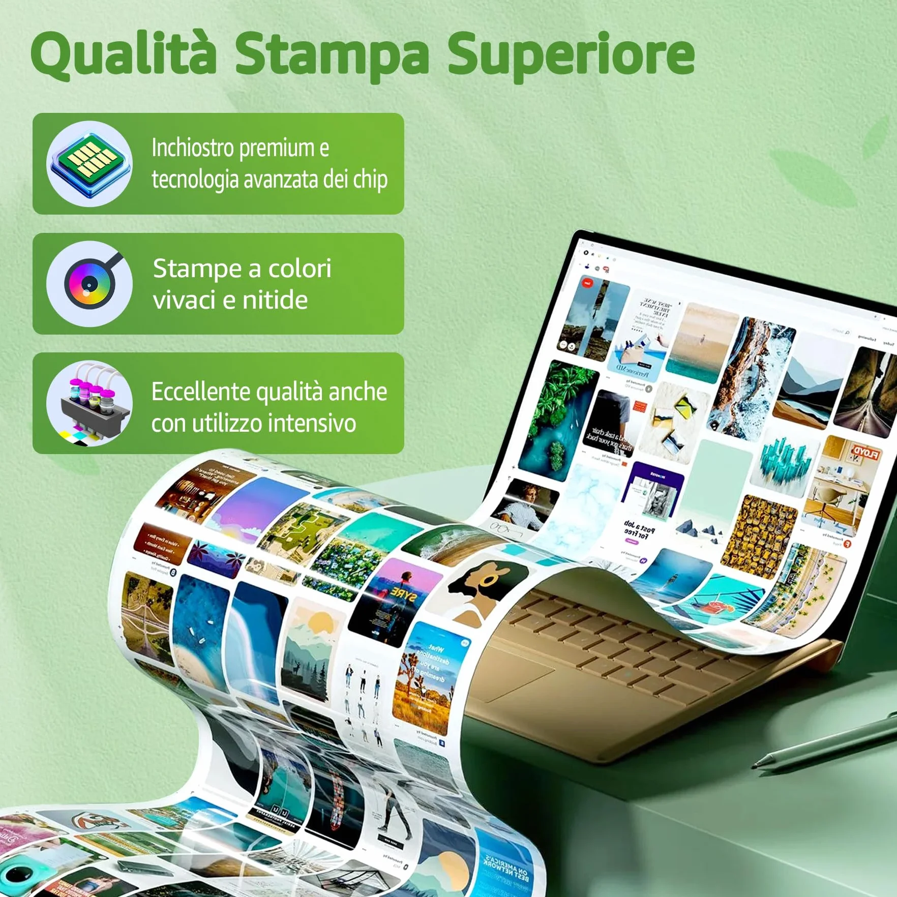 GREENSKY PG-575XL CL-576XL d'inchiostro Sostituzione cartucce canon 575 576 Canon 575XL 576XL Nero e Tri-Colore per Canon PIXMA TR4755i TR4756i TS3752i TS3751i TS3550i TS3551i TS3750i TR4750i TR4751i