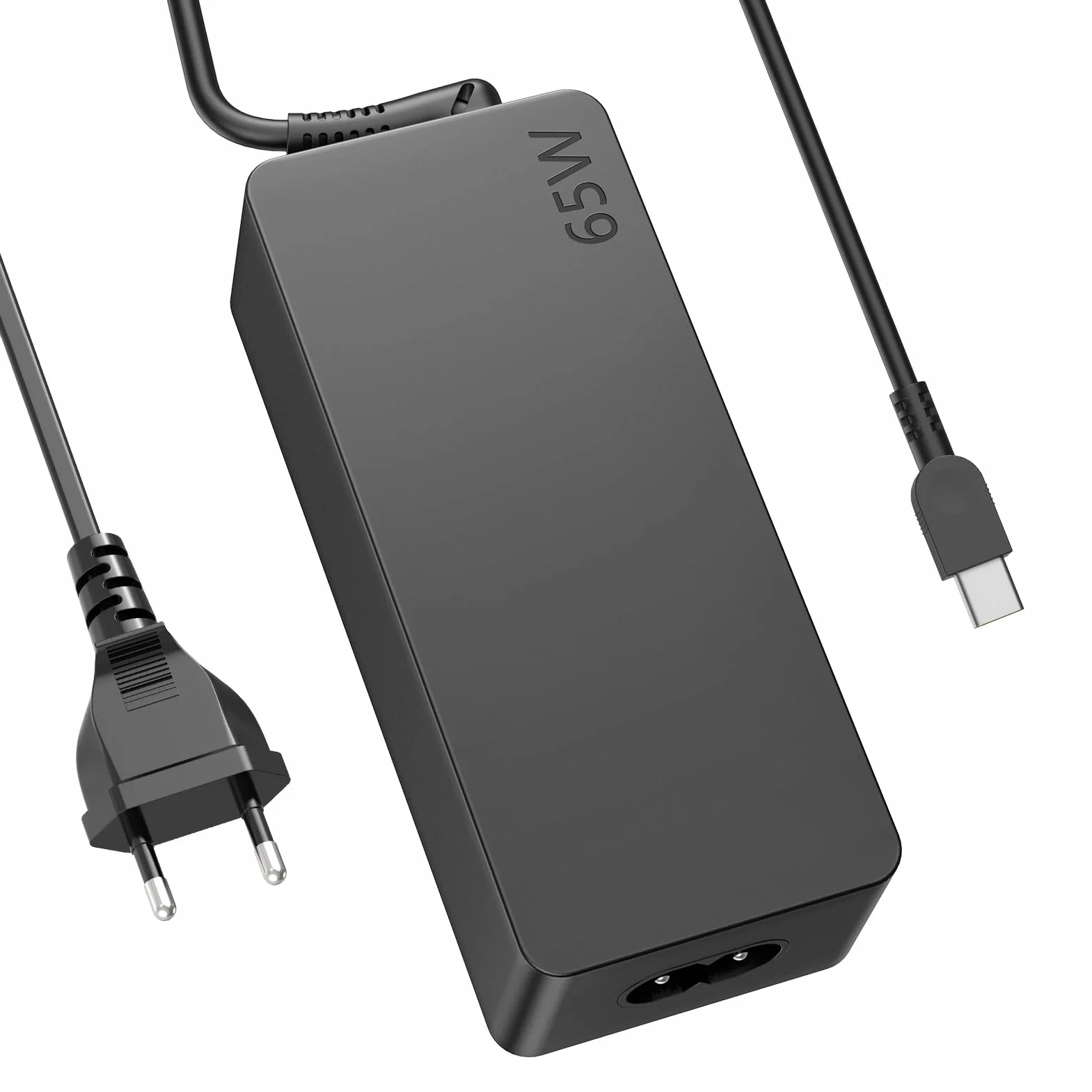 Alimentatore USB C 65W per Lenovo ThinkPad Touch Yoga HP Chromebook ASUS Dell Acer Caricatore Samsung Huawei MacBook-Carica Rapida con PD 3.0 e QC Caricabatterie Computer Portatile PC Charger