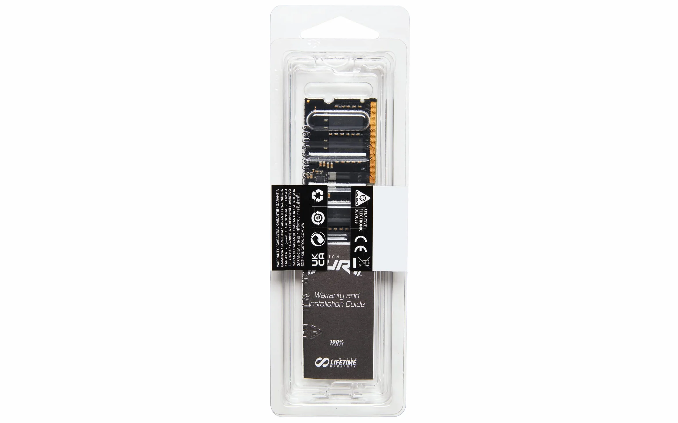 Kingston FURY Impact PnP 32GB 5600MT/s DDR5 CL40 SODIMM Memoria Gaming per Laptop Modulo Singolo - KF556S40IB-32